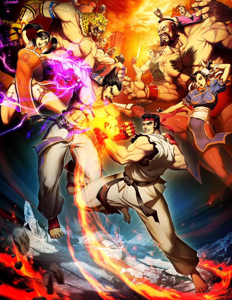 786x1017 Street Fighter X Tekken Wallpaper Hd