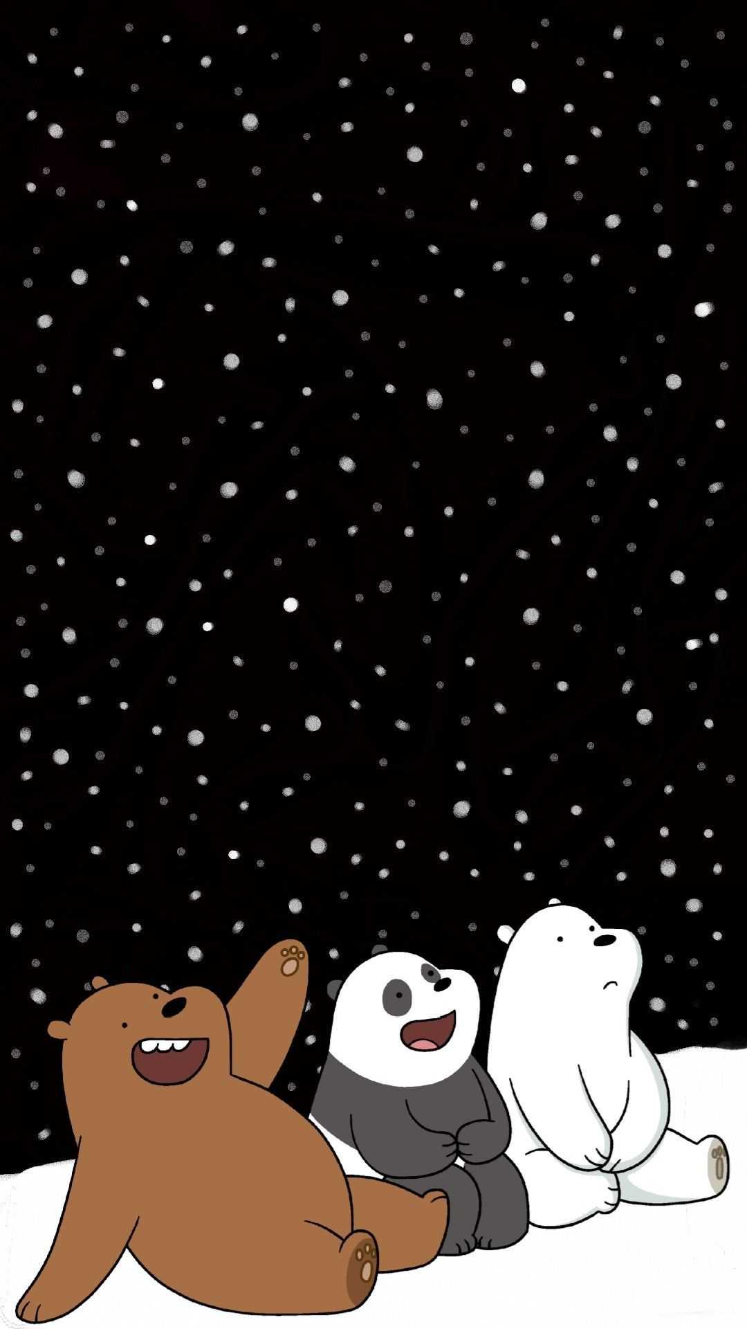 1080x1920 We Bare Bears Wallpaper Free HD Wallpaper