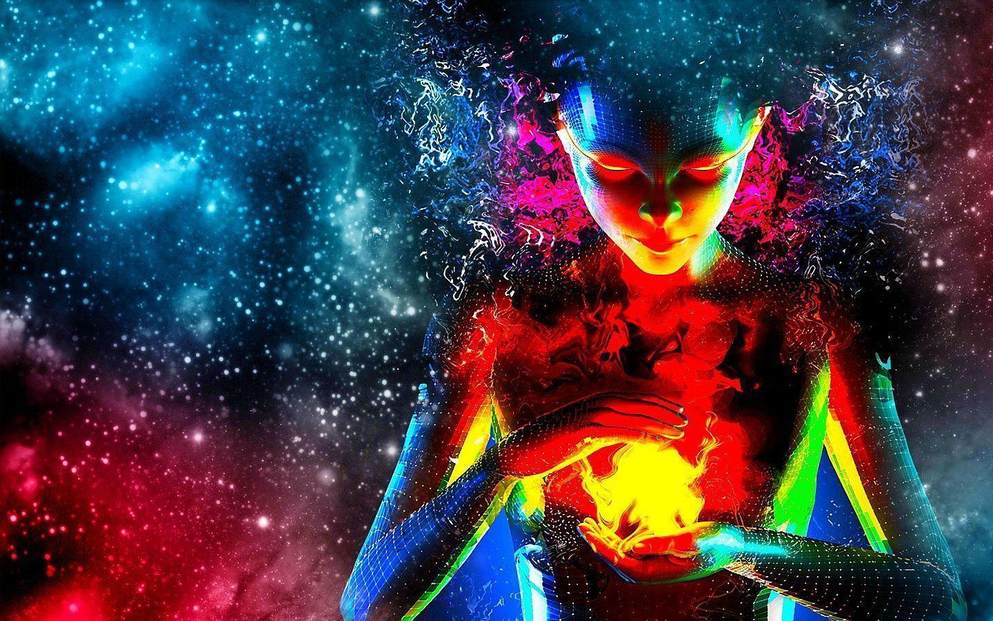 1440x900 Free download 3D artwork multicolor psychedelic stars best widescreen background [1440x900] for your Desktop, Mobile & Tablet. Explore Trippy 3D Wallpaper. Trippy Live Wallpaper, Trippy Weed Wallpaper