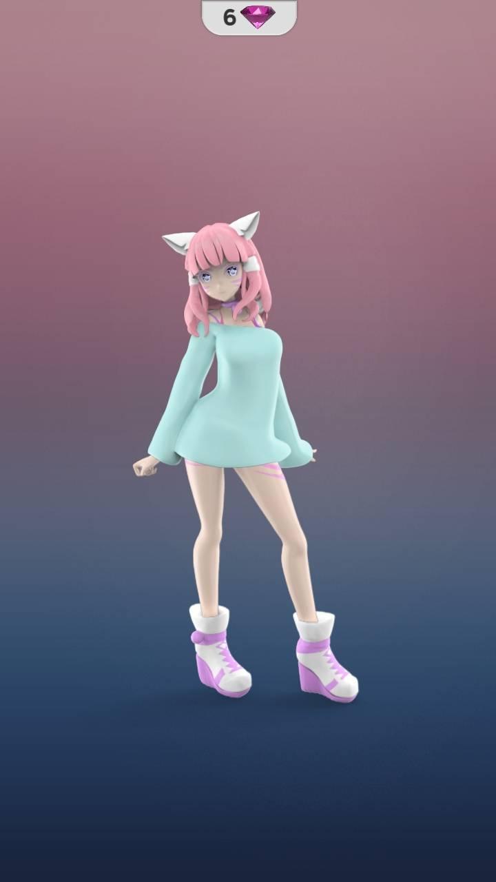 720x1280 Download 3D Cute Anime HD Wallpaper and Background