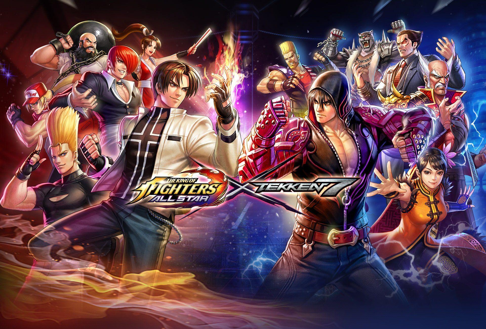 1920x1300 Kof X Tekken Kofallstar Artwork. King Of Fighters, Ryu Street Fighter, Fighter