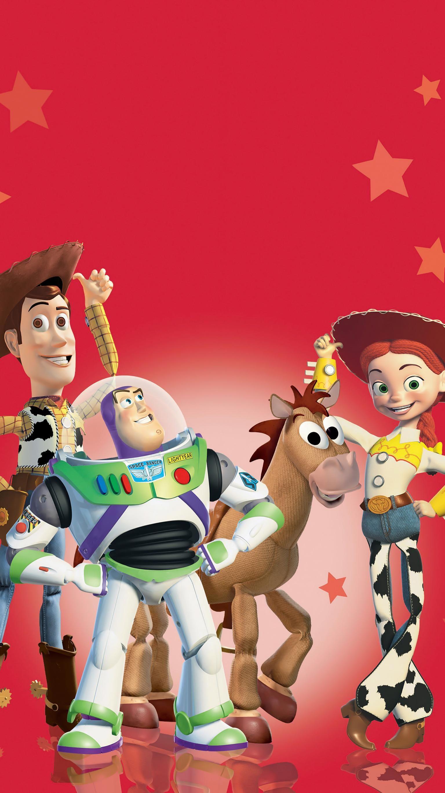 1536x2732 Toy Story 2 (1999) Phone Wallpaper. Moviemania. Jessie toy story, Toy story invitations, Disney toys