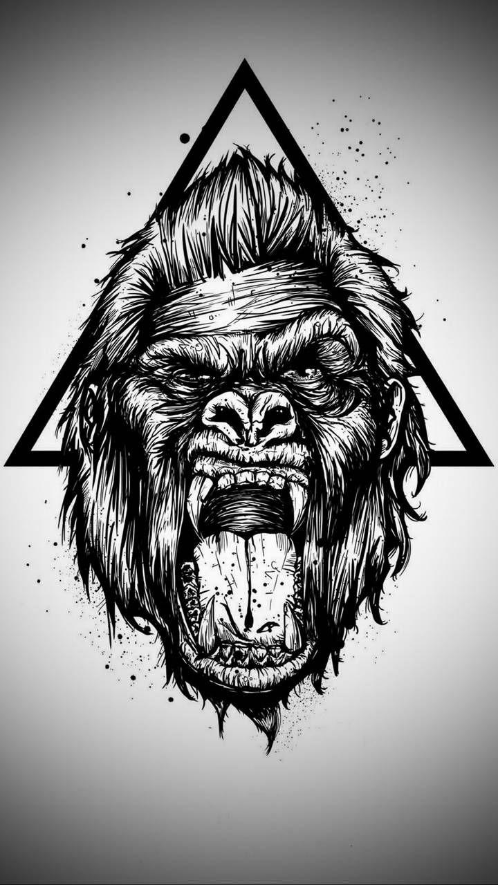 Cool Gorilla Wallpapers  Top Free Cool Gorilla Backgrounds   WallpaperAccess