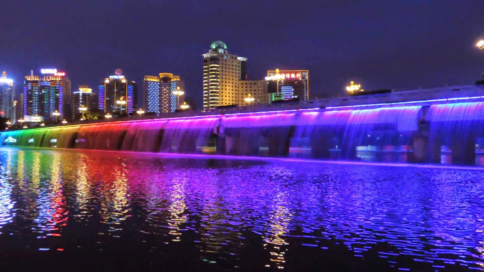 1600x900 The Colorful Banpo Girder Bridge