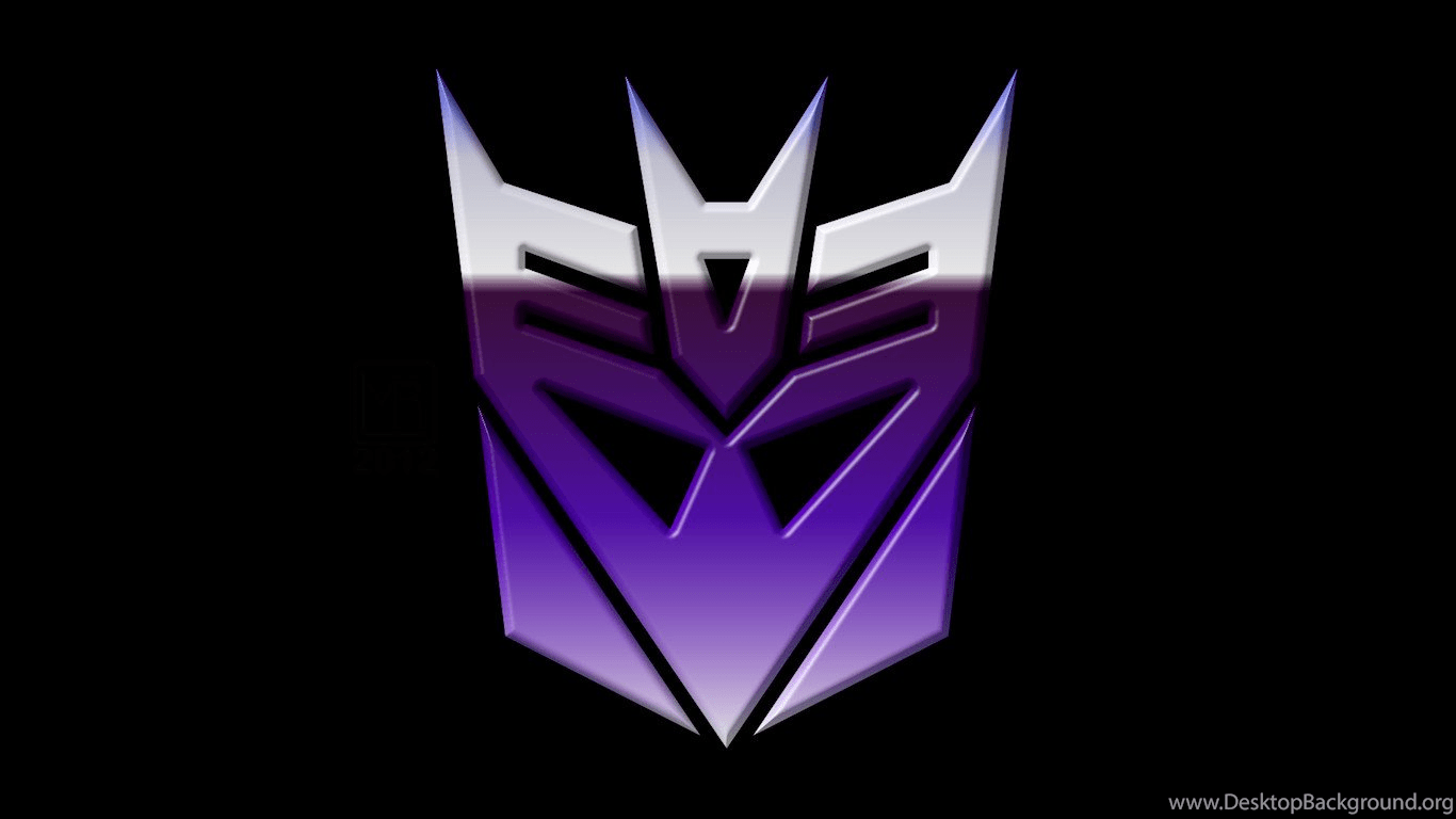 1366x768 Decepticon Logo Wallpaper Desktop Background