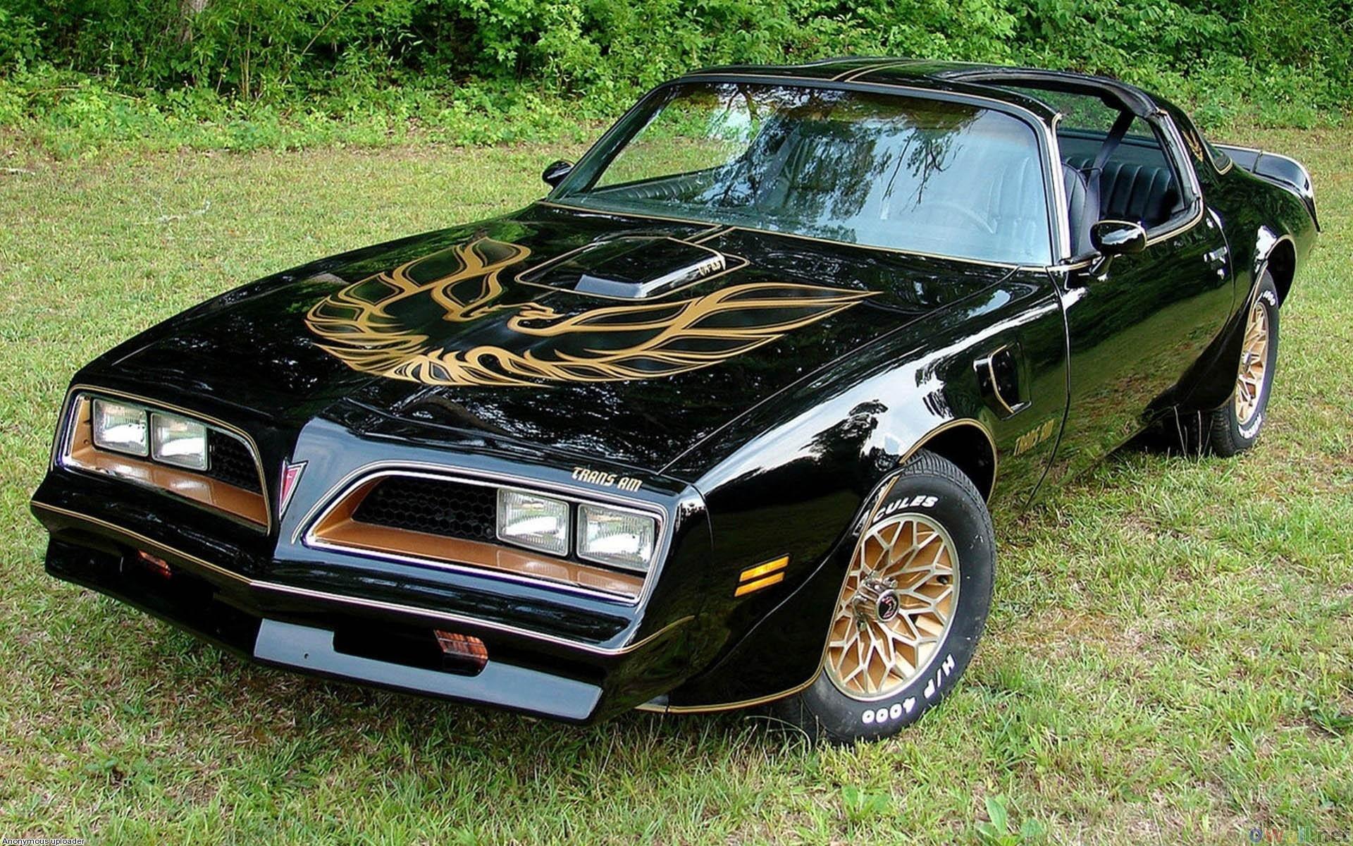 1920x1200 Pontiac Firebird Black Gold