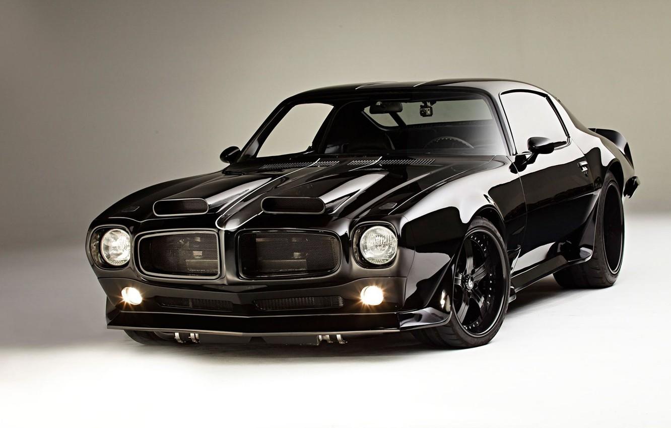 1332x850 Wallpaper Black, Pontiac, Firebird, Muscle car, Trans Am image for desktop, section другие марки