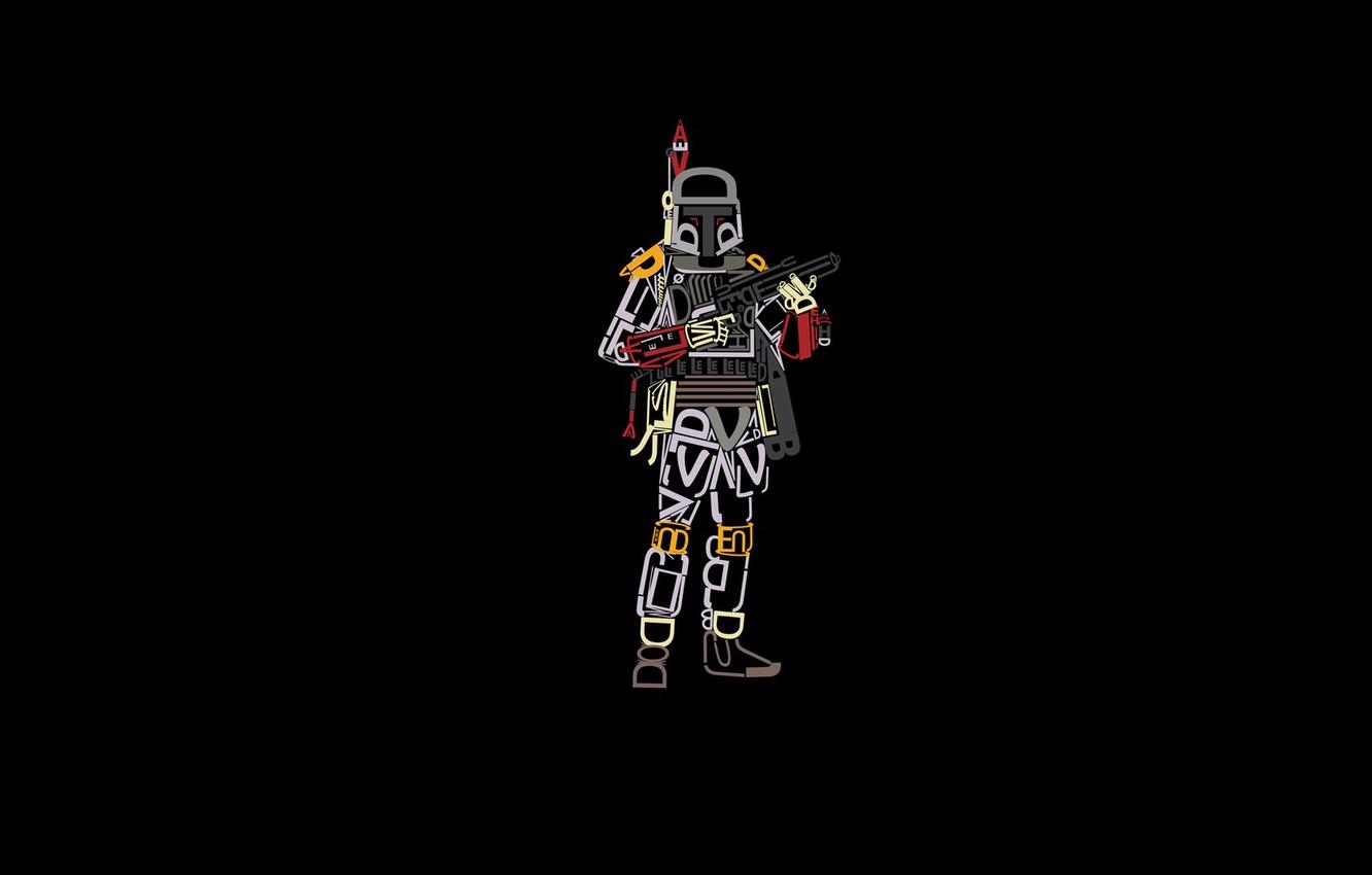 1332x850 Wallpaper Star Wars, Star wars, Boba Fett, Boba Fett image for desktop, section минимализм