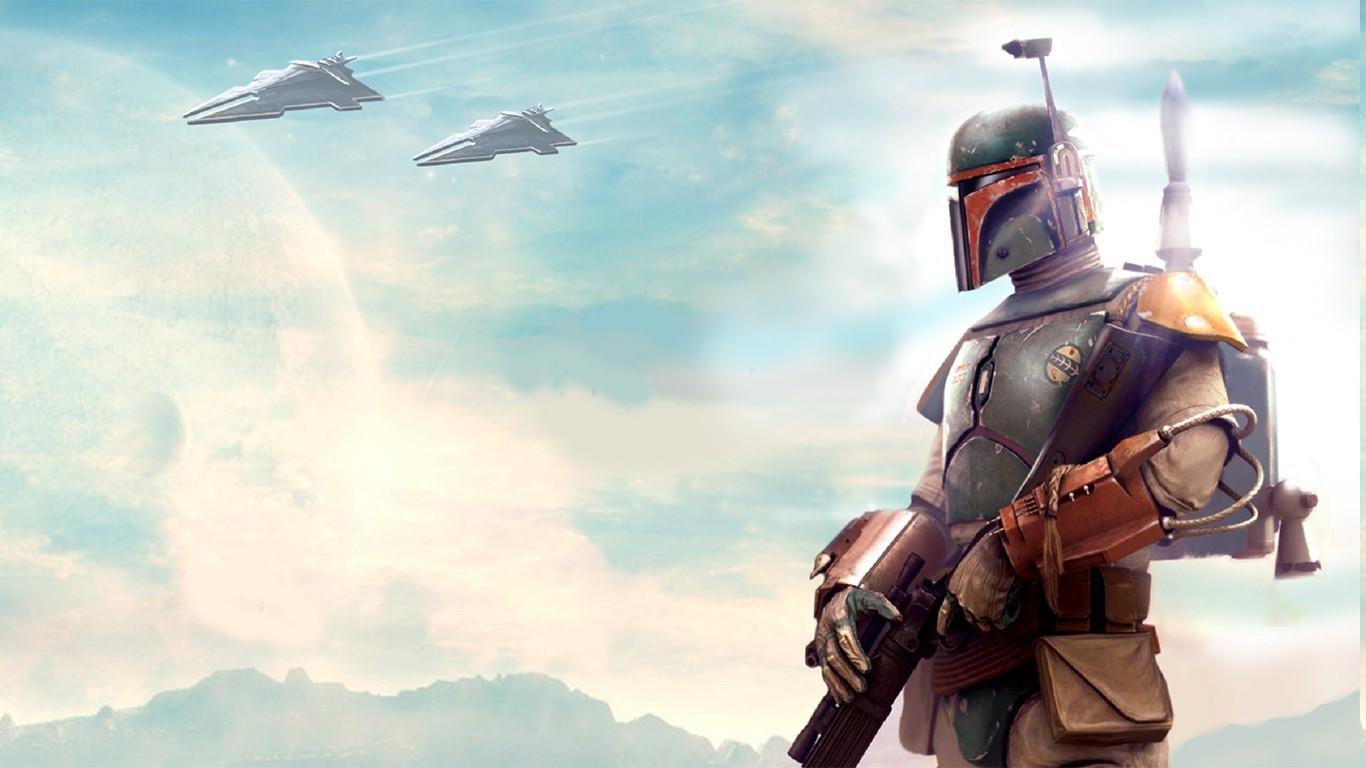 1366x768 star wars boba fett HD wallpaper, background