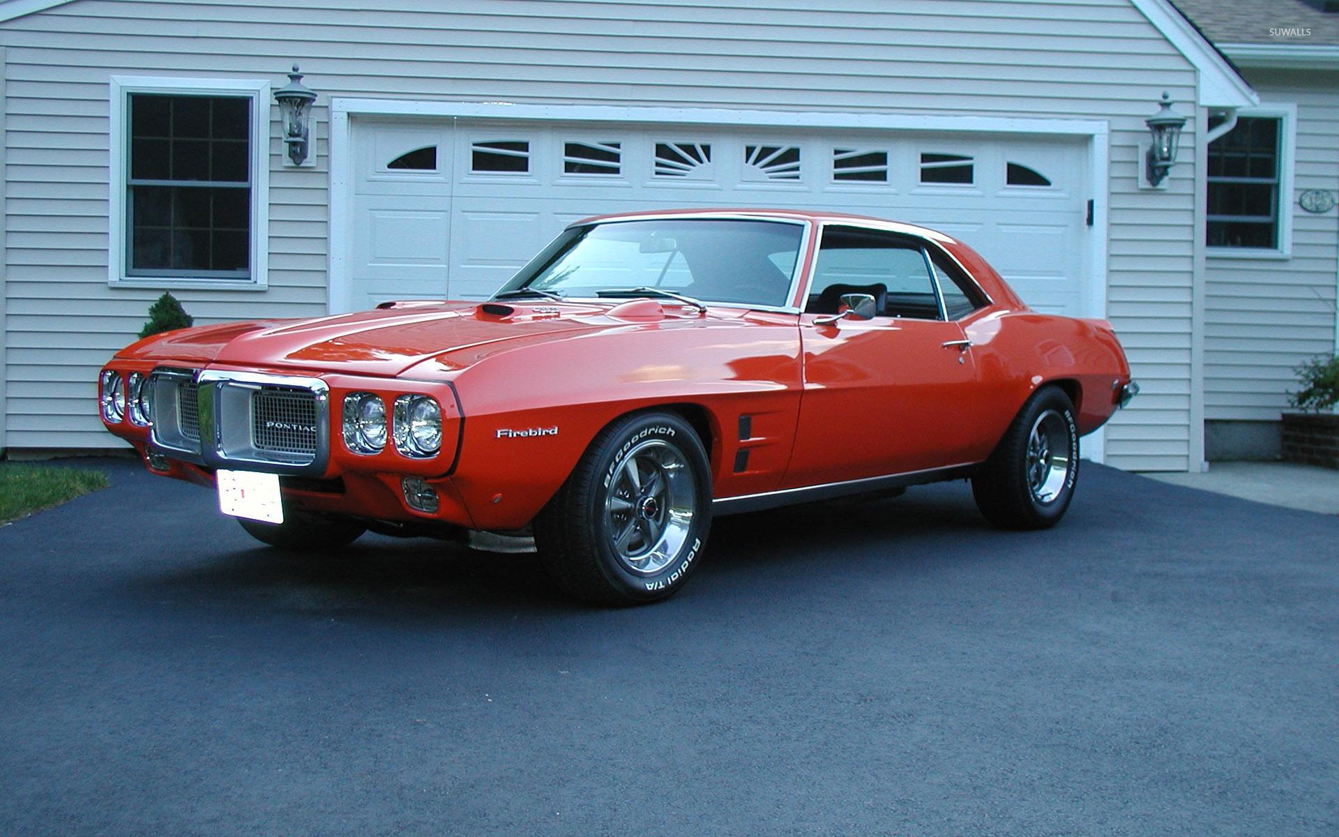 1920x1200 Red 69 Pontiac Firebird 400