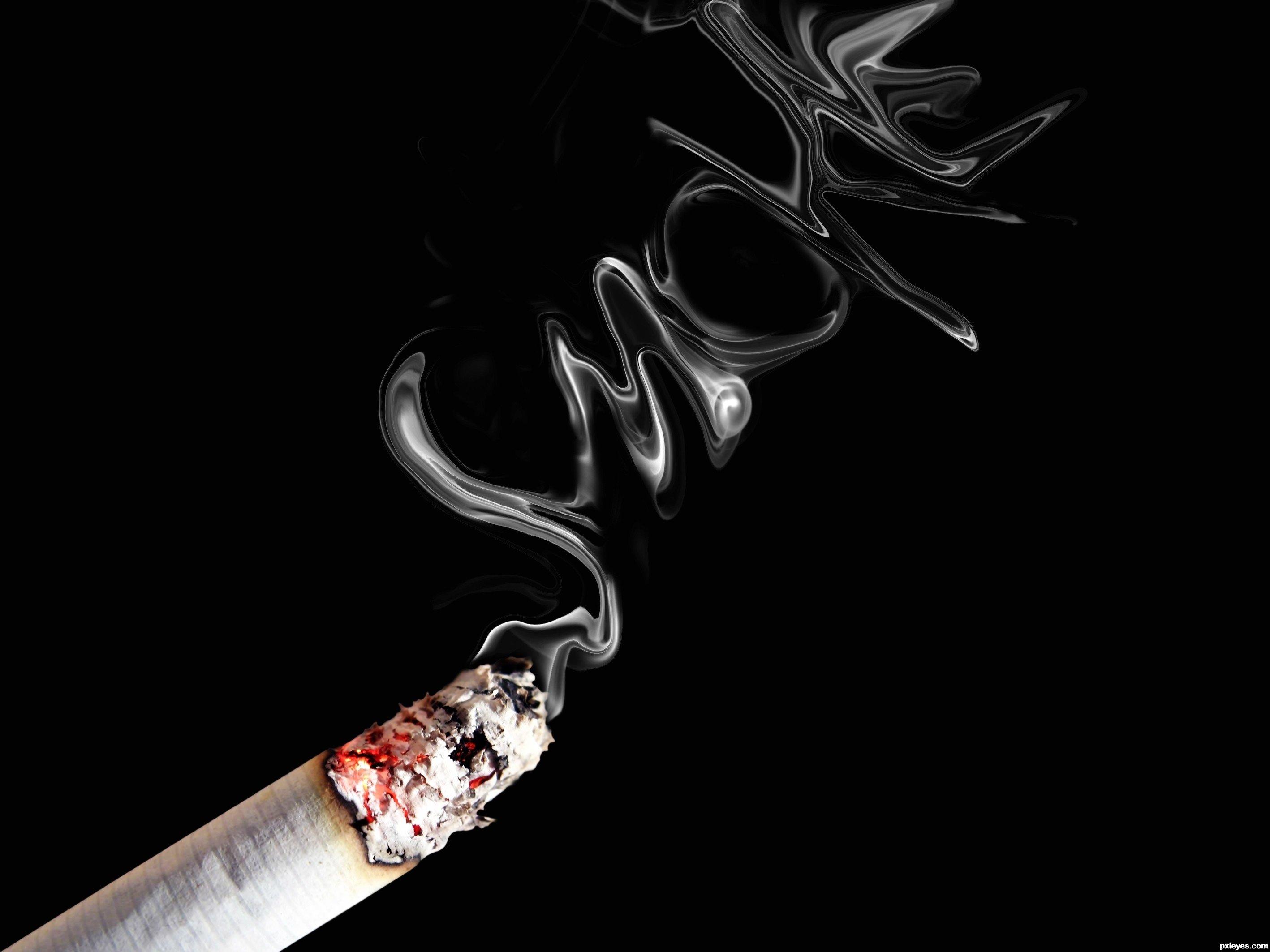 cigarette smoking art