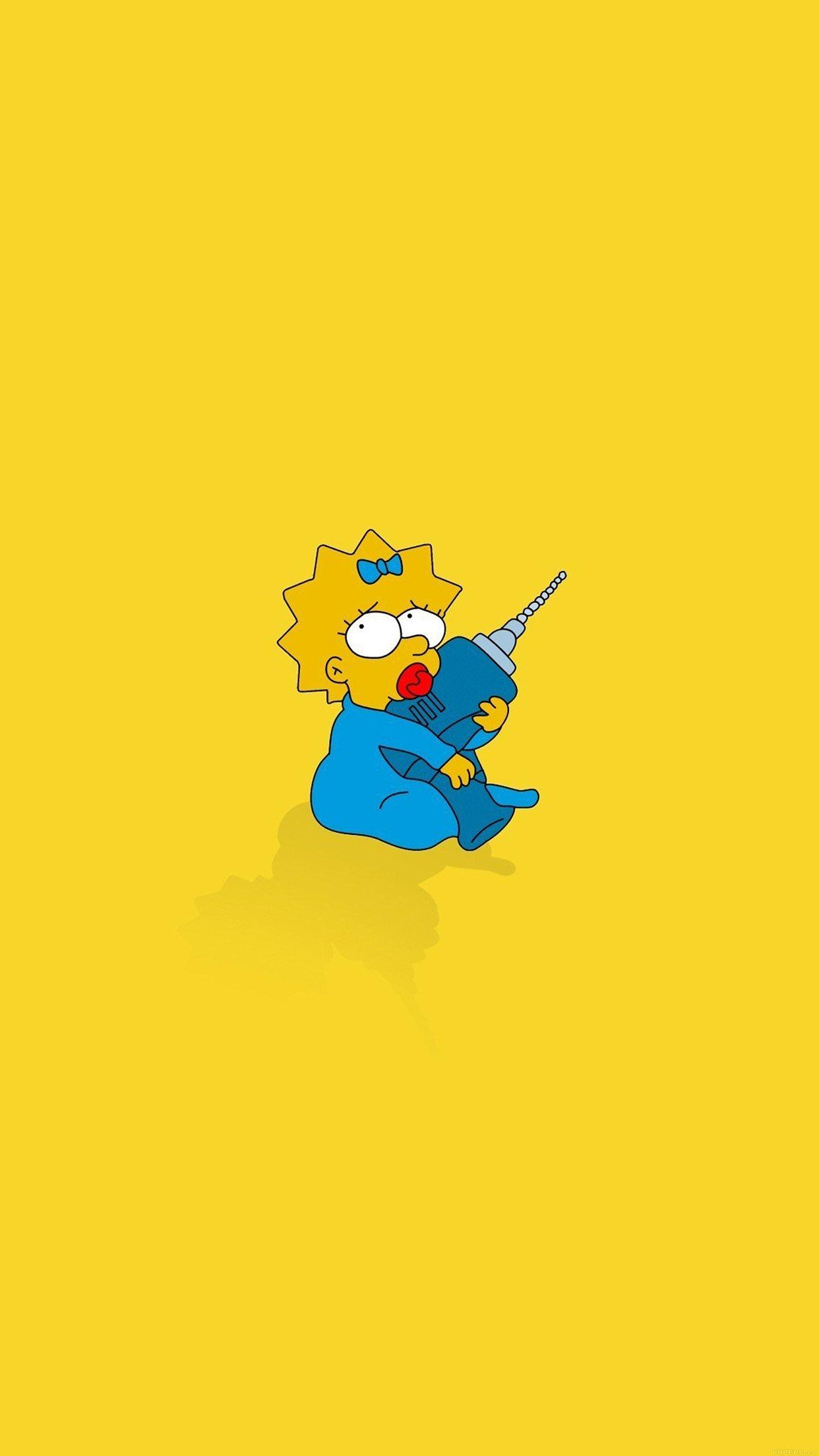 1242x2208 iPhone 6 Wallpaper maggie cute illust cartoon art