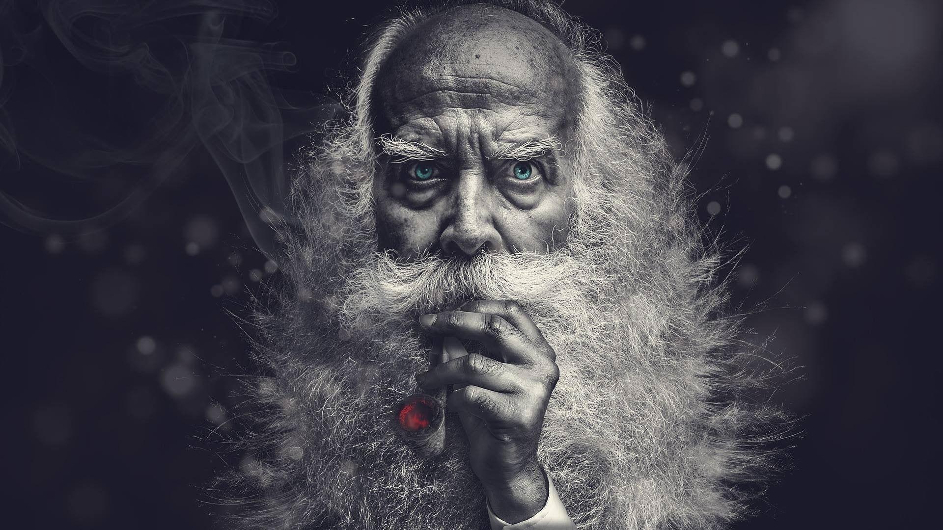 1920x1080 Man Smoking Pipe Wallpaper, Selective Coloring • Wallpaper For You HD Wallpaper For Desktop & Mobile