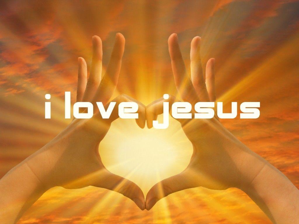 1024x768 Jesus Loves You Wallpaper
