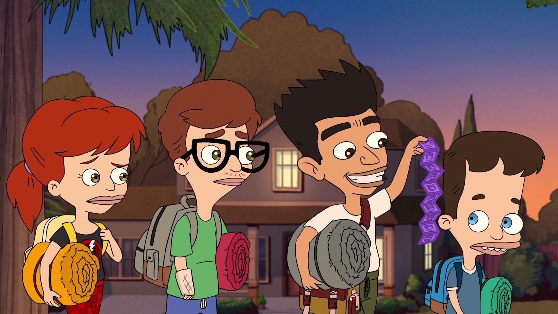 1920x1080 Big Mouth Cartoon Wallpaper