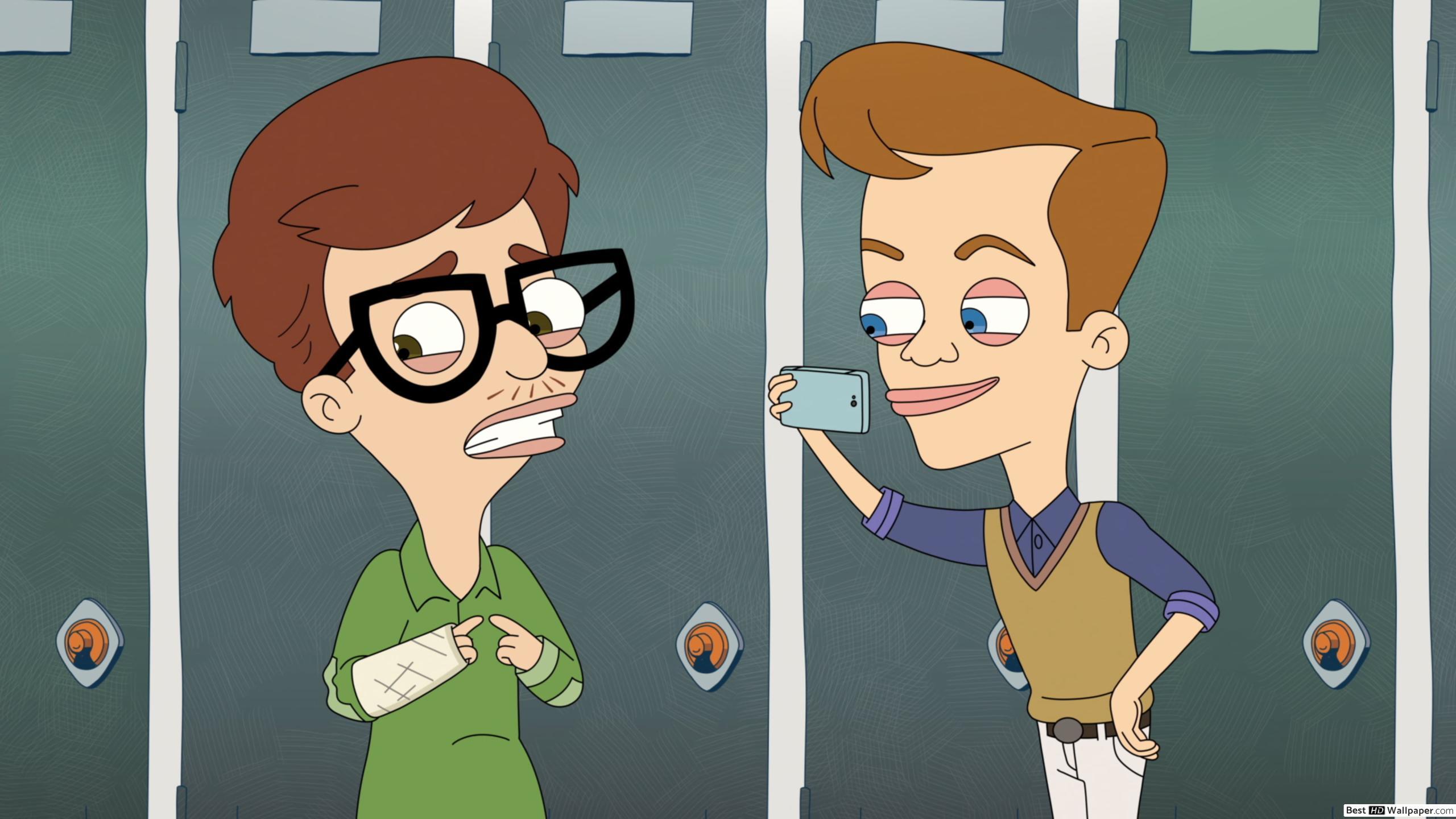 2560x1440 Andrew Glouberman and Matthew of Big Mouth HD wallpaper download