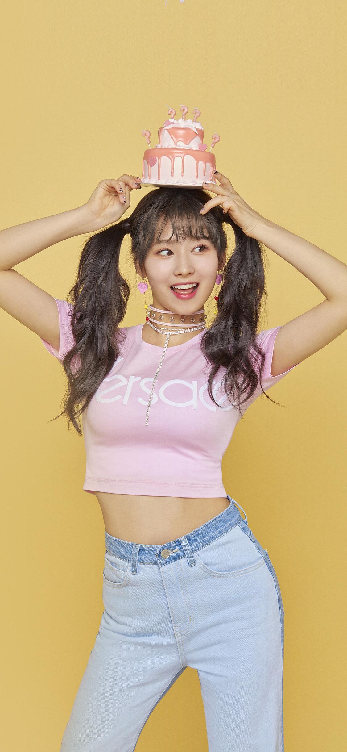 1125x2436 iPhone X wallpaper. girl kpop twice sana cute birthday