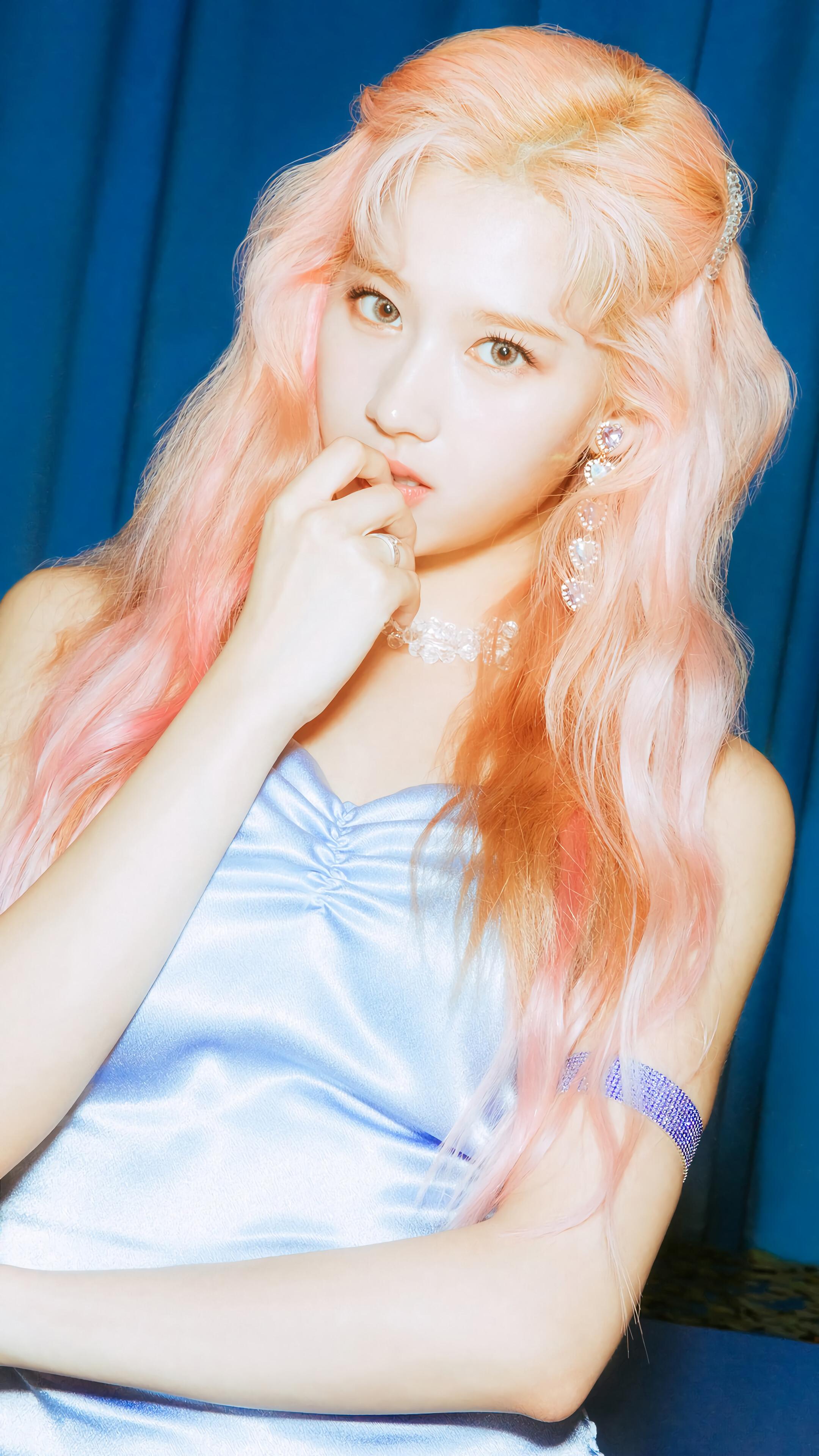 2160x3840 Sana, TWICE, Feel Special, Pink Hair, 4K phone HD Wallpaper, Image, Background, Photo and Picture. Mocah HD Wallpaper