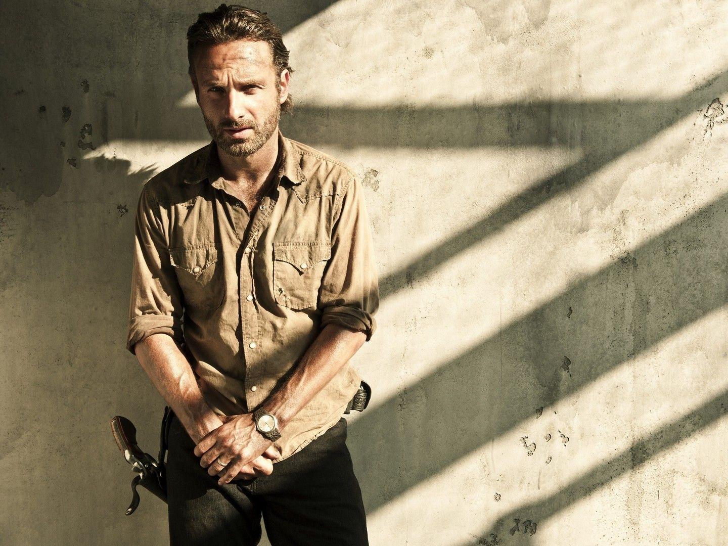 1440x1080 The Walking Dead Andrew Lincoln Wallpaper