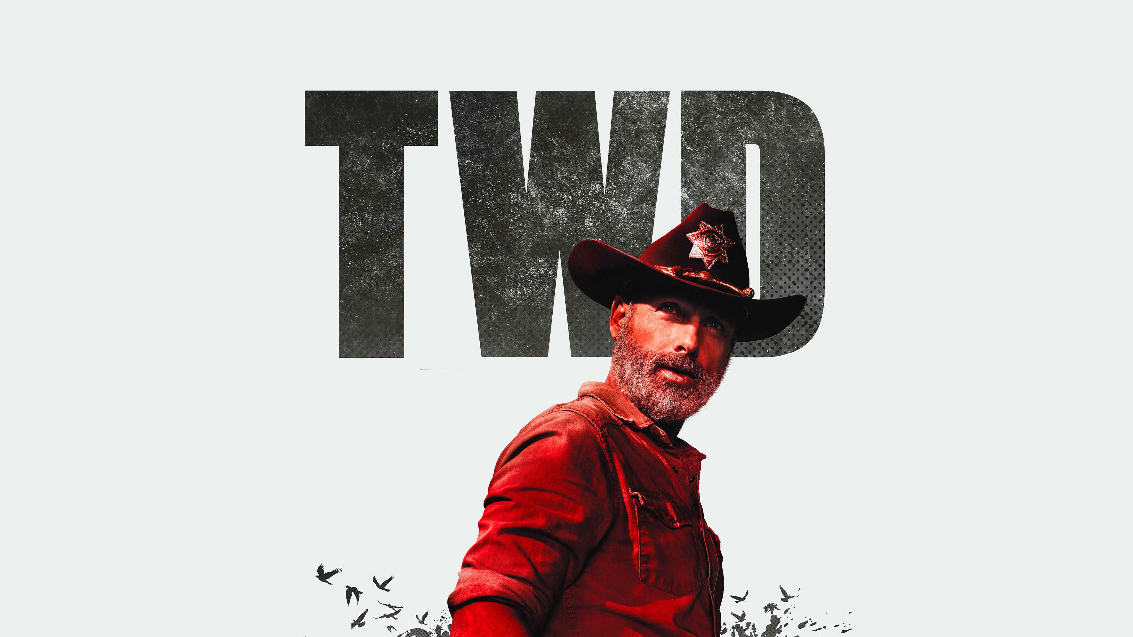 3840x2160 Rick Grimes in The Walking Dead Season 9 4K Wallpaper