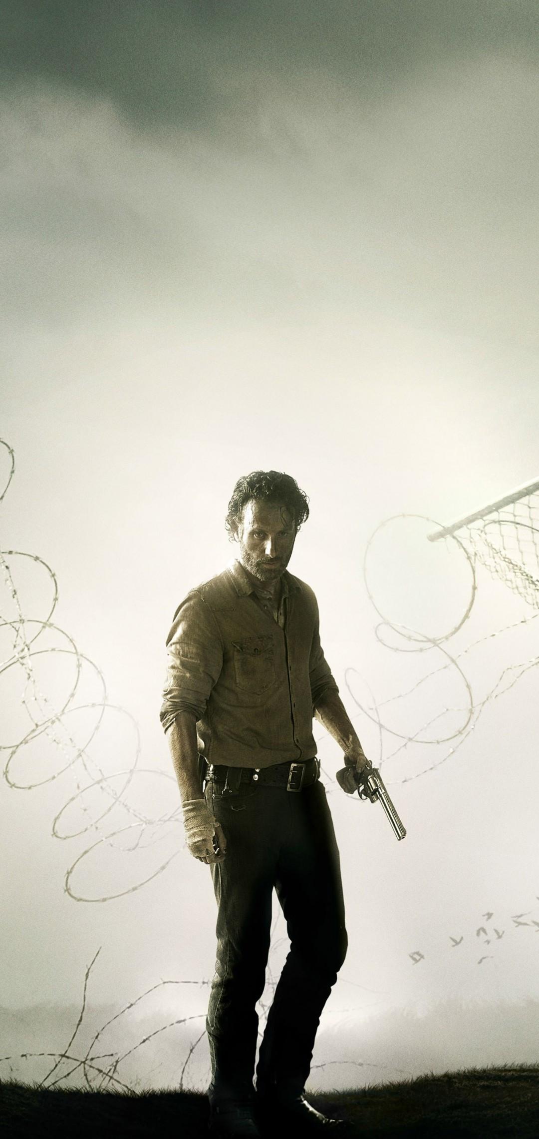1080x2280 Download 1080x2280 The Walking Dead, Tv Series, Rick Grimes Wallpaper for Samsung Galaxy S10e, Xiaomi Mi A2 Lite, OnePlus 6