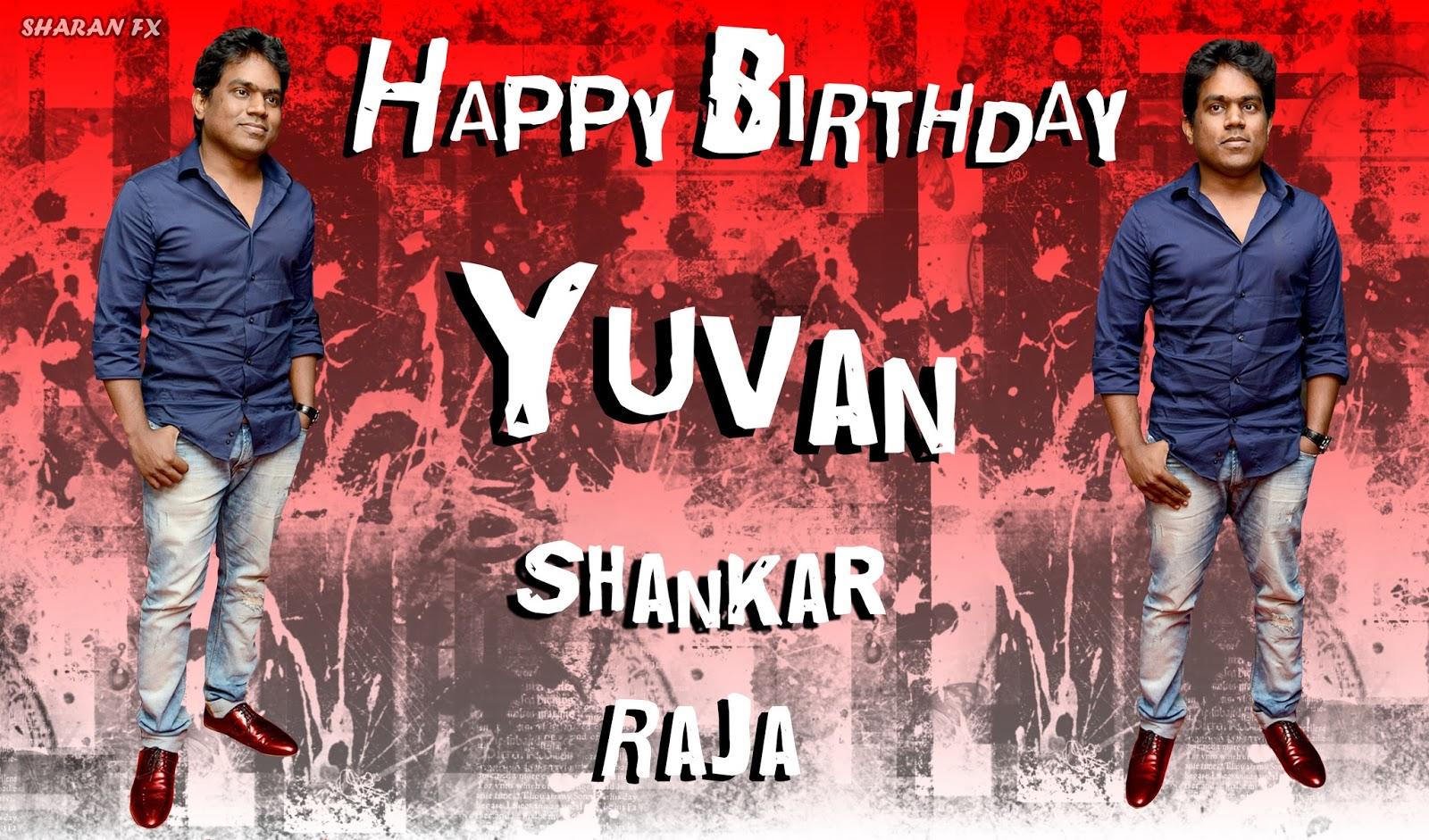1600x941 WELCOME TO ILAYATHALAPATHYVIJAYTHEKING.BLOGSPOT.COM: Yuvan Shankar Raja Birthday Wishes Wallpaper