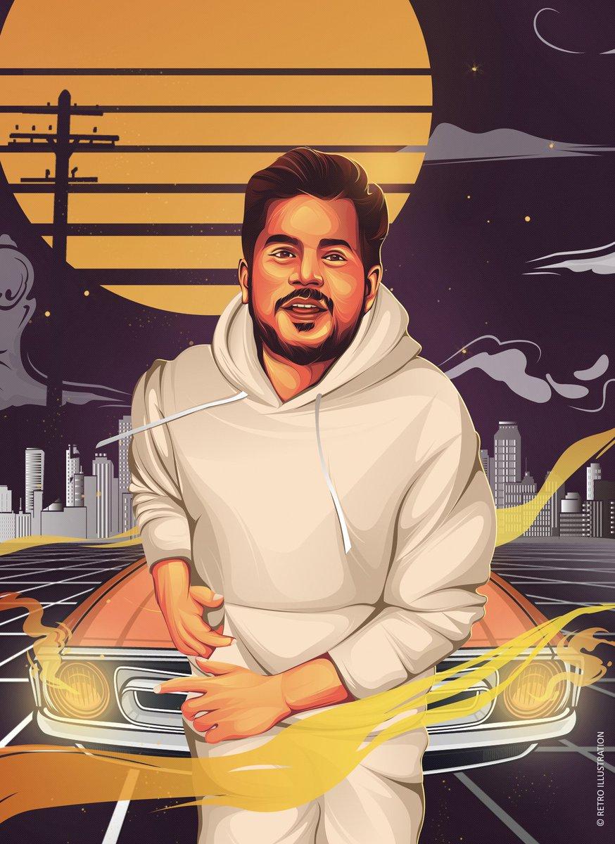 874x1200 Retro Illustration