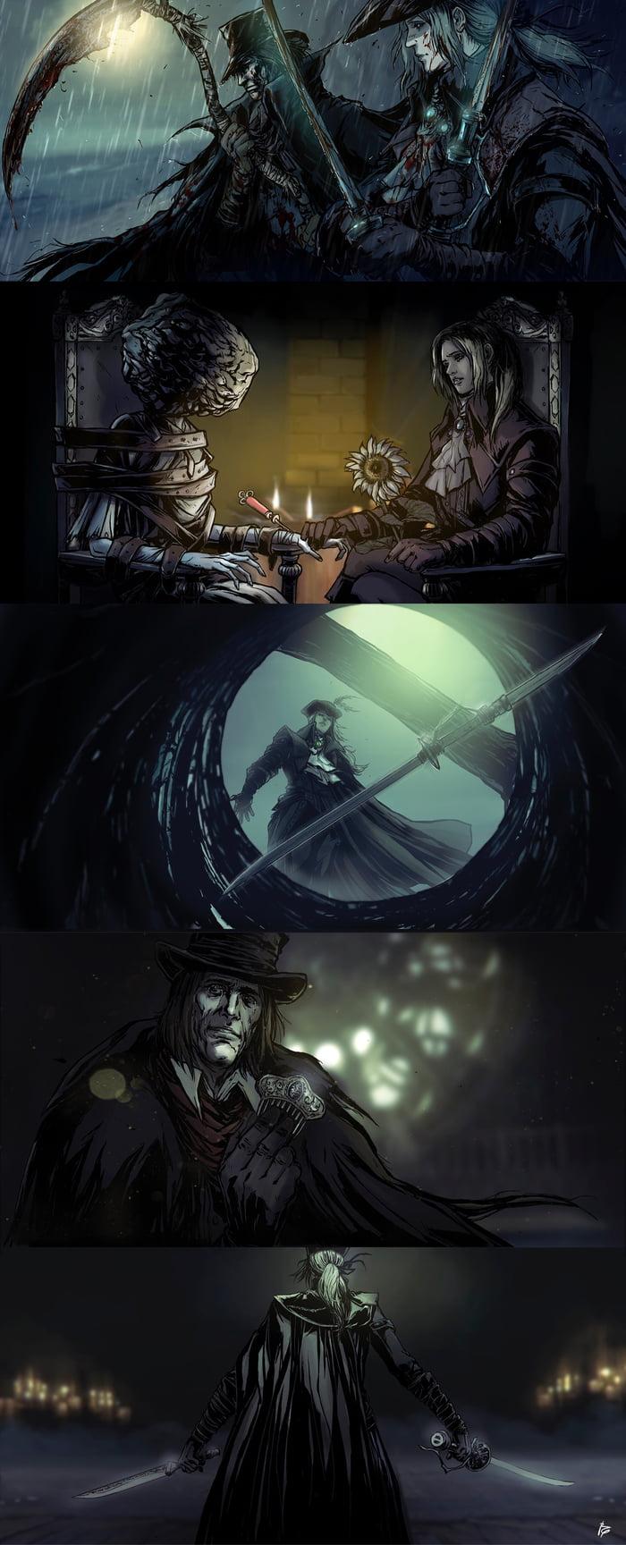 700x1728 Illustrated lore, Lady Maria of the astral clocktower