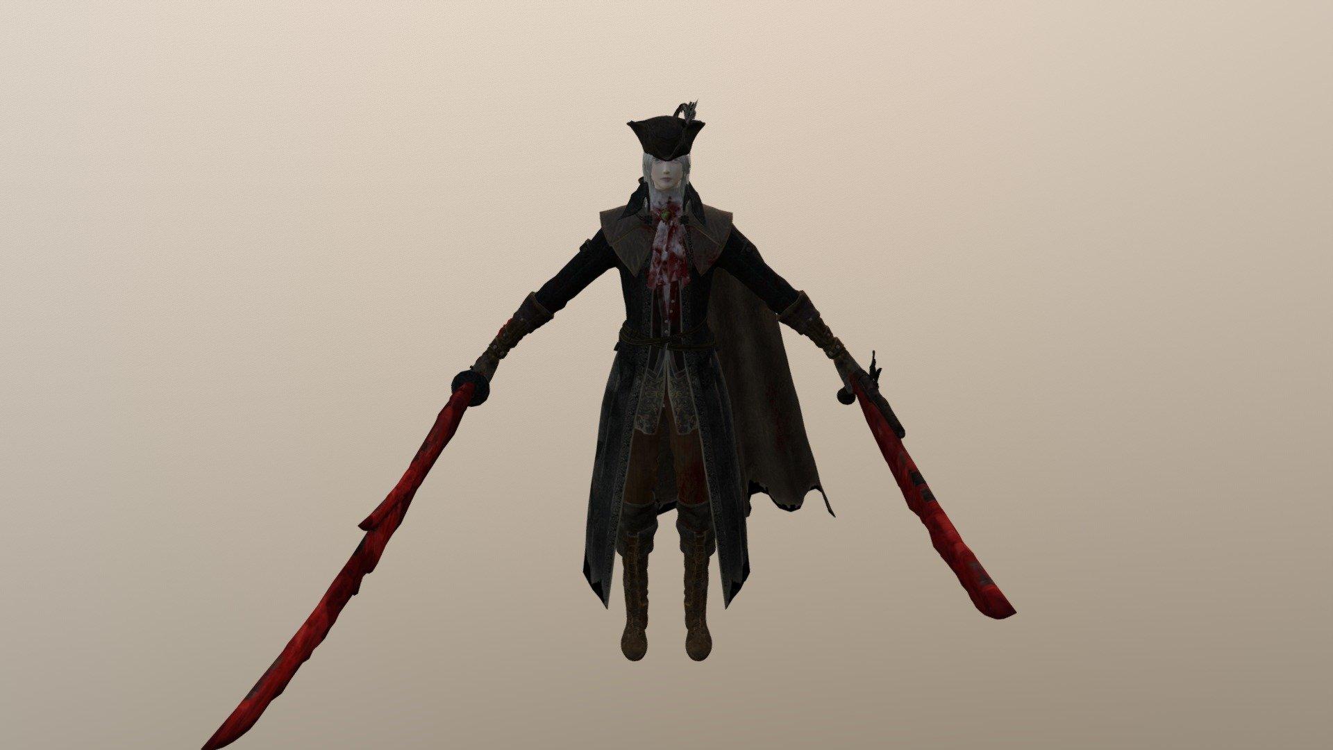 1920x1080 Bloodborne Lady Maria Free 3D model by littleluckycosplay [c50c63D]