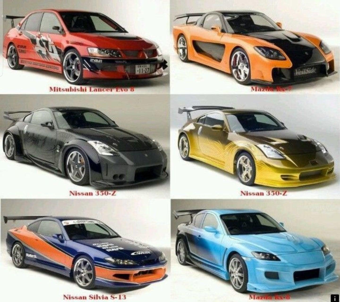 1440x1278 After seeing the F&F pics I think were getting Tokyo drift cars after seeing the 350Z , RX7 and Evo: CSRRacing2