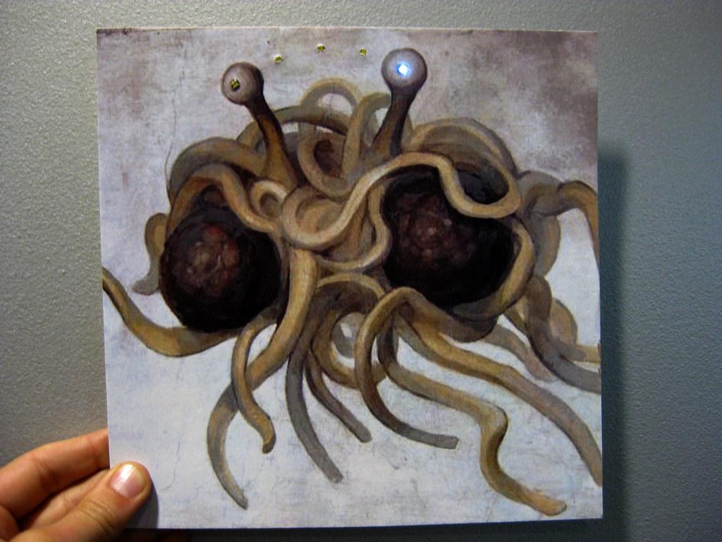1024x768 Flying Spaghetti Monster