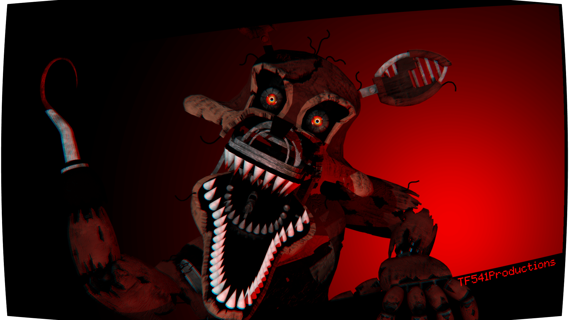 1920x1080 Free download Nightmare Foxy Wallpaper Top Nightmare Foxy Background [1920x1080] for your Desktop, Mobile & Tablet. Explore Foxy Wallpaper. FNAF Wallpaper Foxy, Foxy Wallpaper Fnaf, Foxy The Pirate Wallpaper