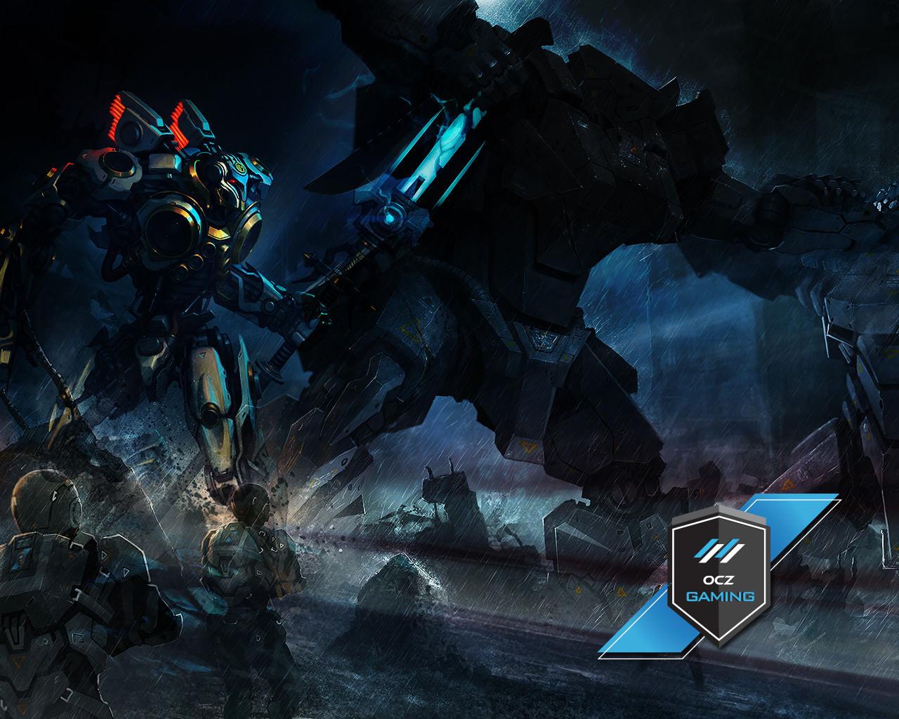 1280x1024 OCZ Gaming Media Wallpaper