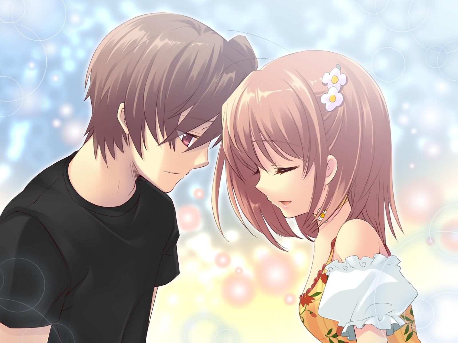 1600x1200 Nice Couple Cartoon