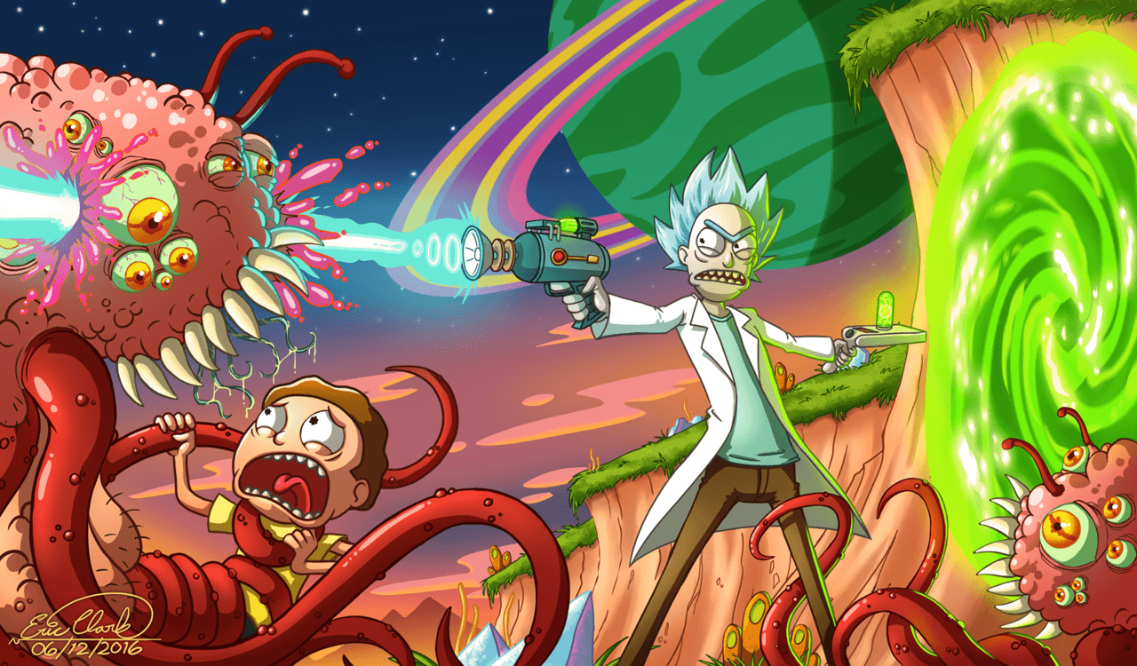 1280x750 Best Rick and Morty Wallpaper