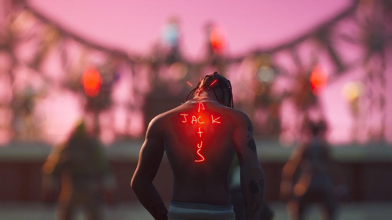 1280x720 Travis Scott Fortnite Animated Wallpaper
