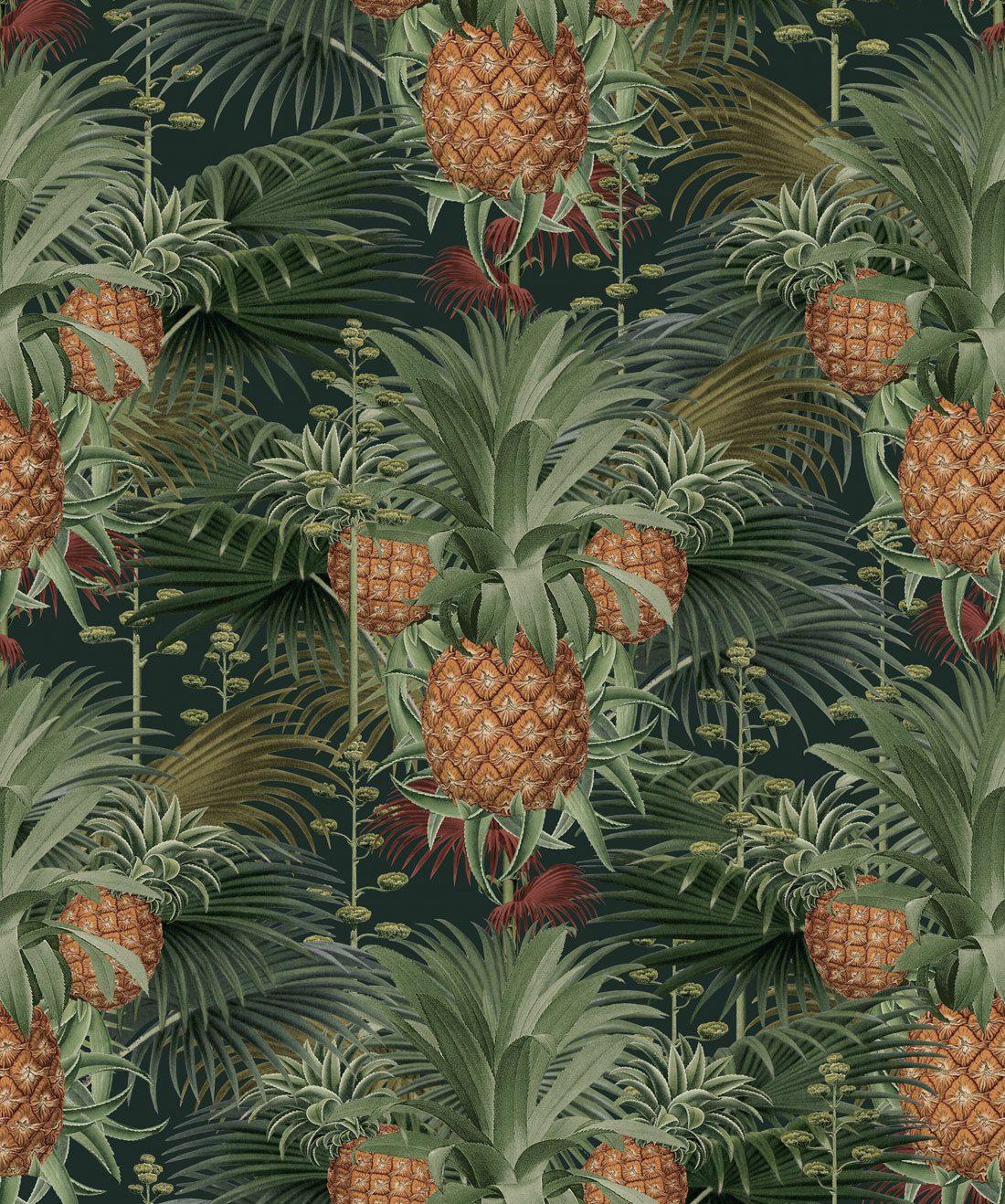 1100x1318 Pineapple Harvest Wallpaper • Bold Maximalism