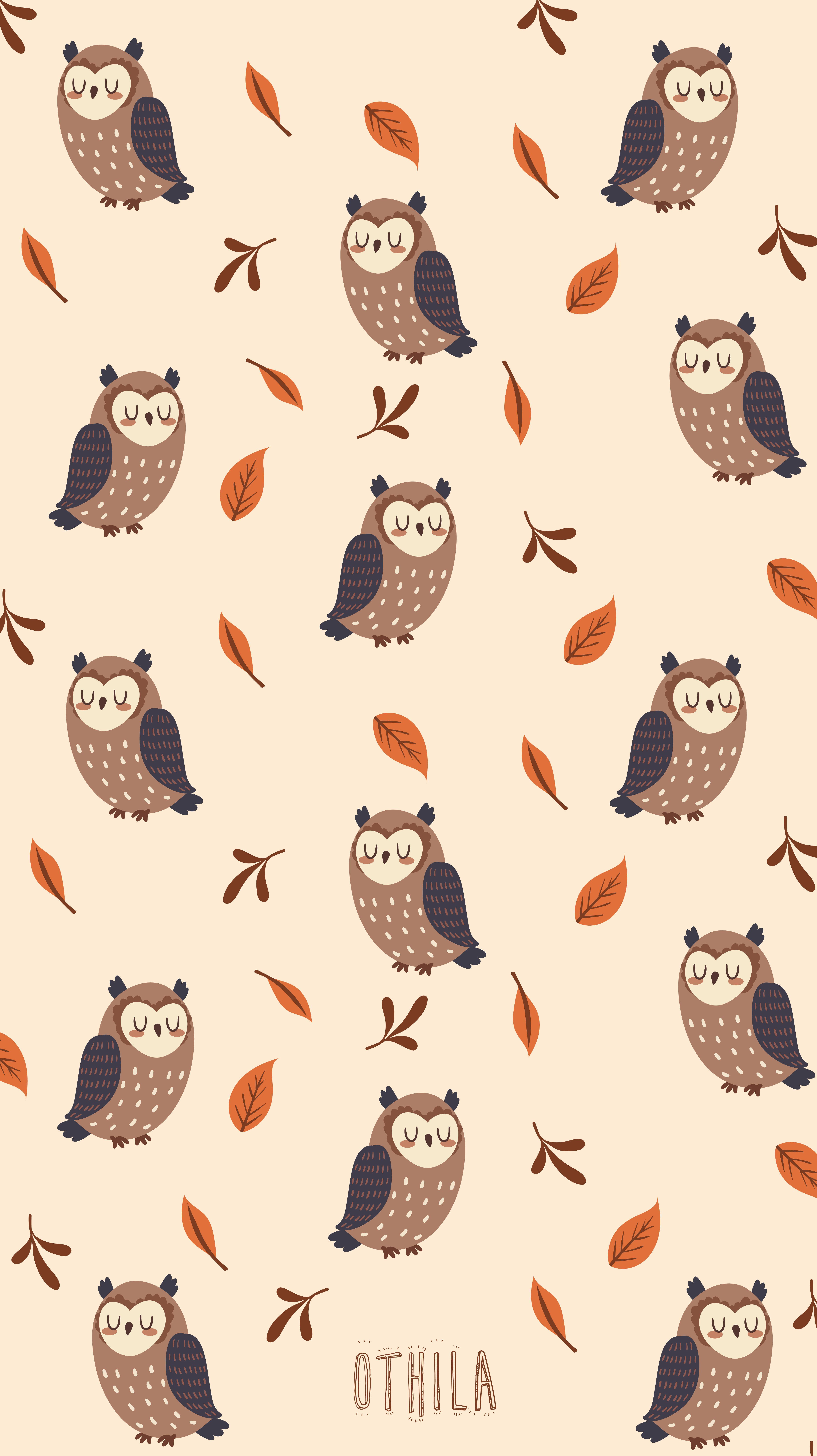 Cute Owl Pattern Wallpapers - Top Free Cute Owl Pattern Backgrounds -  WallpaperAccess