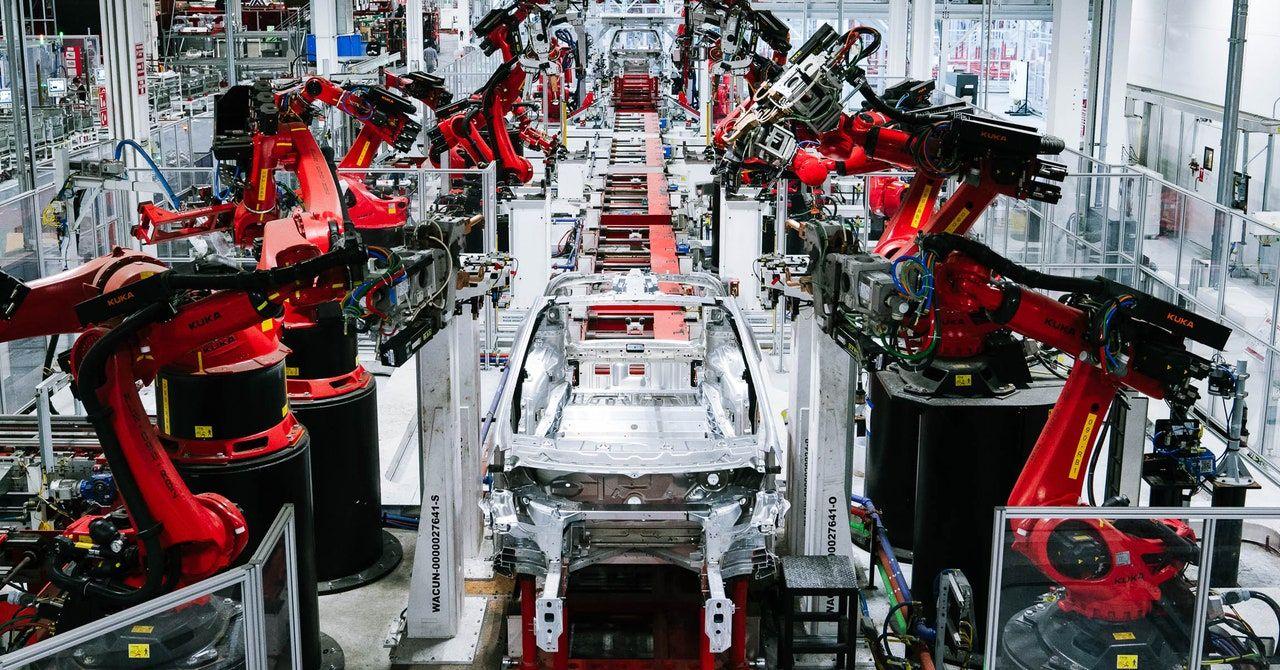 1280x670 Elon Musk Defies Lockdown Orders And Reopens Tesla's Factory /elon Musk Defies Lockdown Orders And Reopens Te. Tesla Factory, Tesla, Tesla
