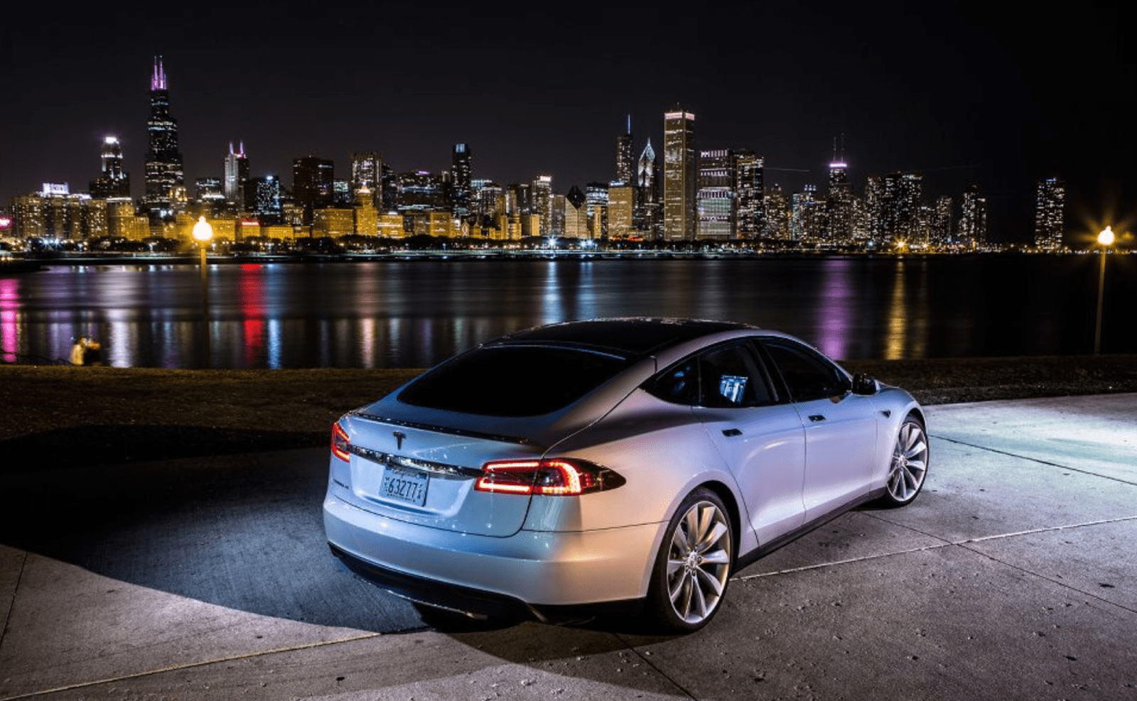 tesla display night mode