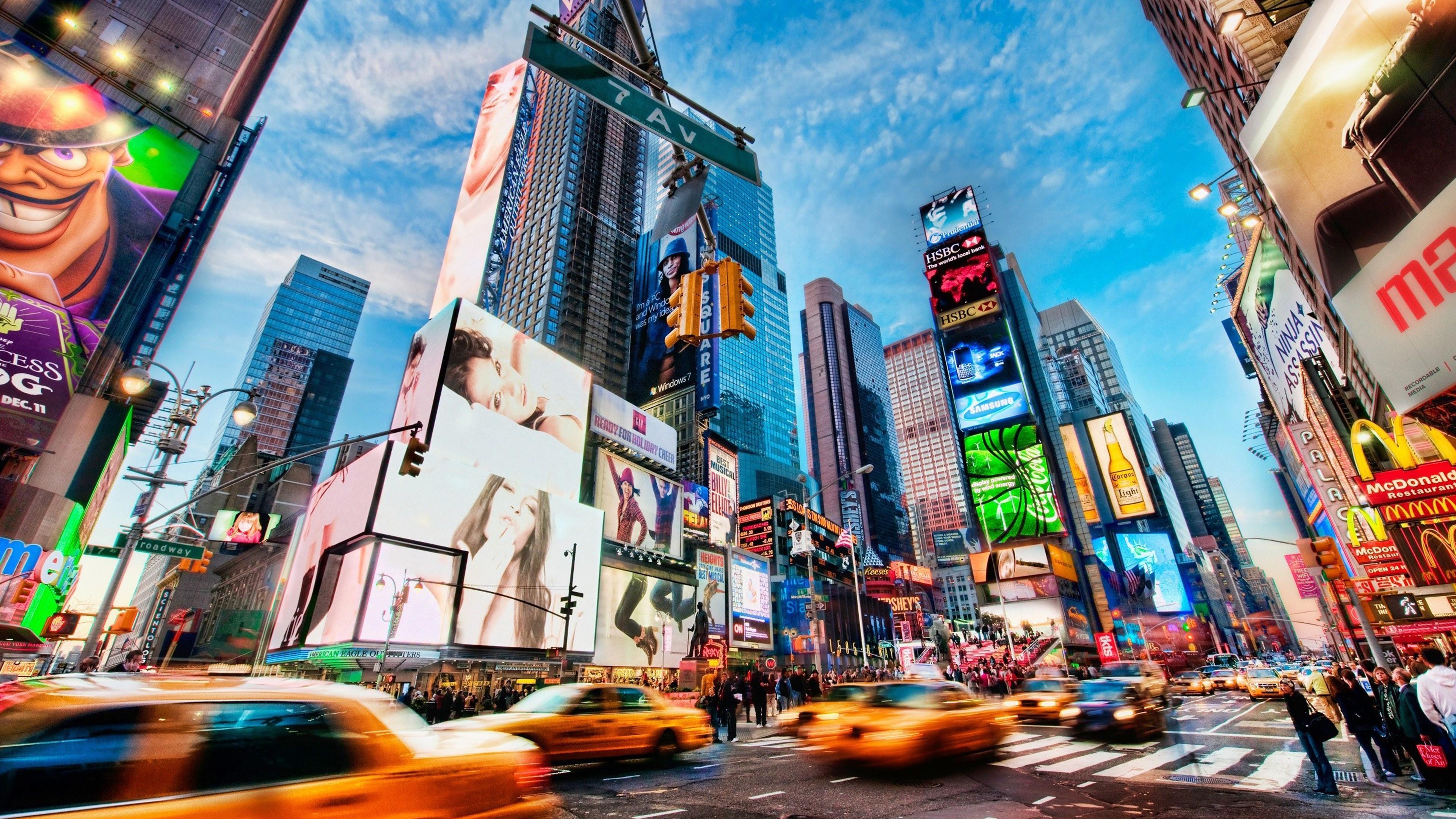 3840x2160 Times Square NYC Wallpaper. Wallpaper Studio 10. Tens of thousands