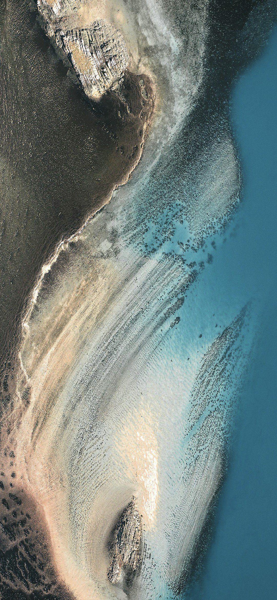 1080x2340 The sea, the waves, the clear scenery. Wallpaper Background #Wallpaper # Background #iPhone #. Beach phone wallpaper, Cool wallpaper for phones, Wallpaper website