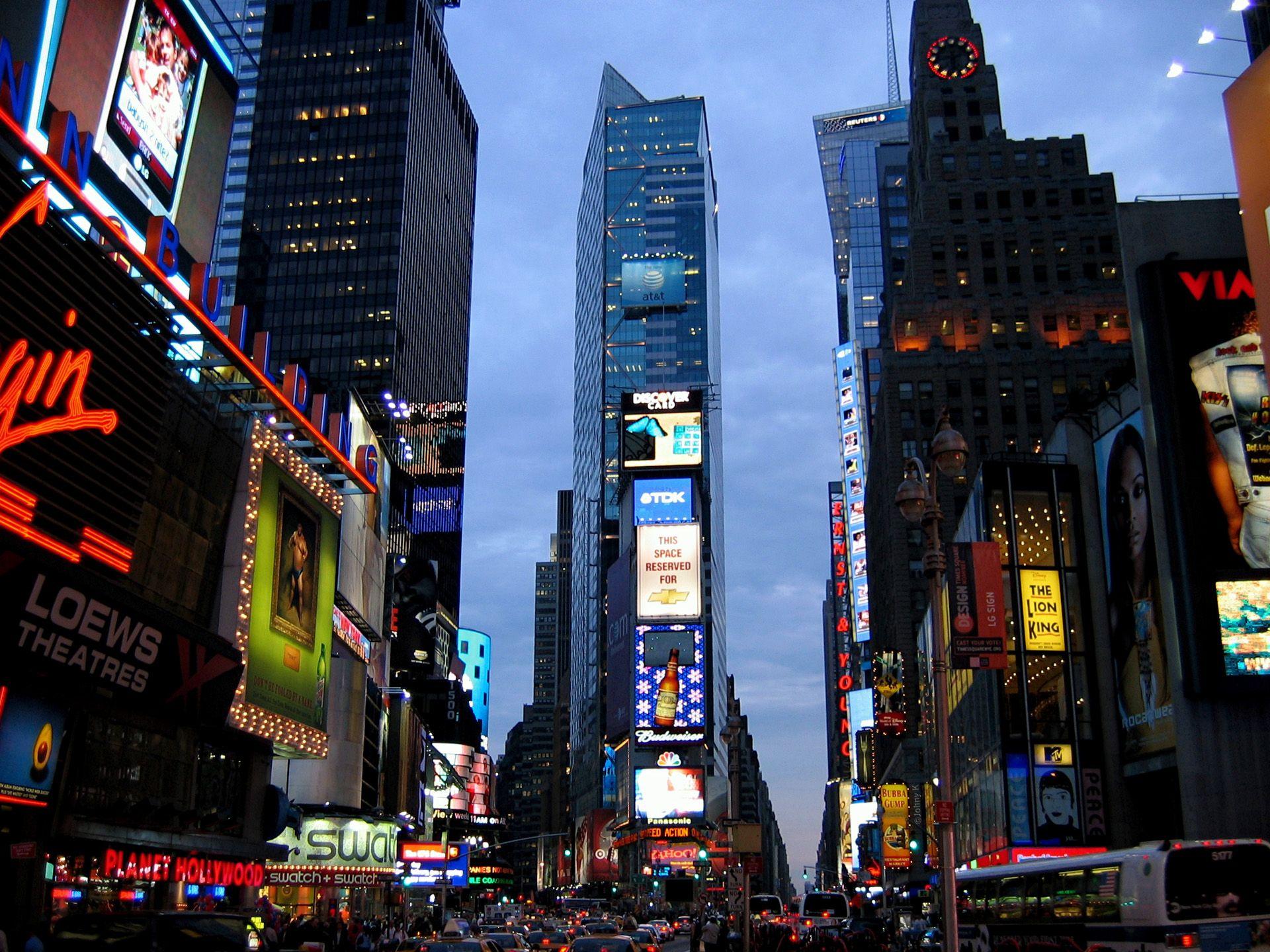 1920x1440 Times Square clipart night wallpaper and in color times