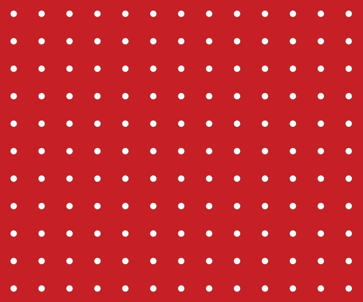 1176x980 Vintage polka dots white and red pattern