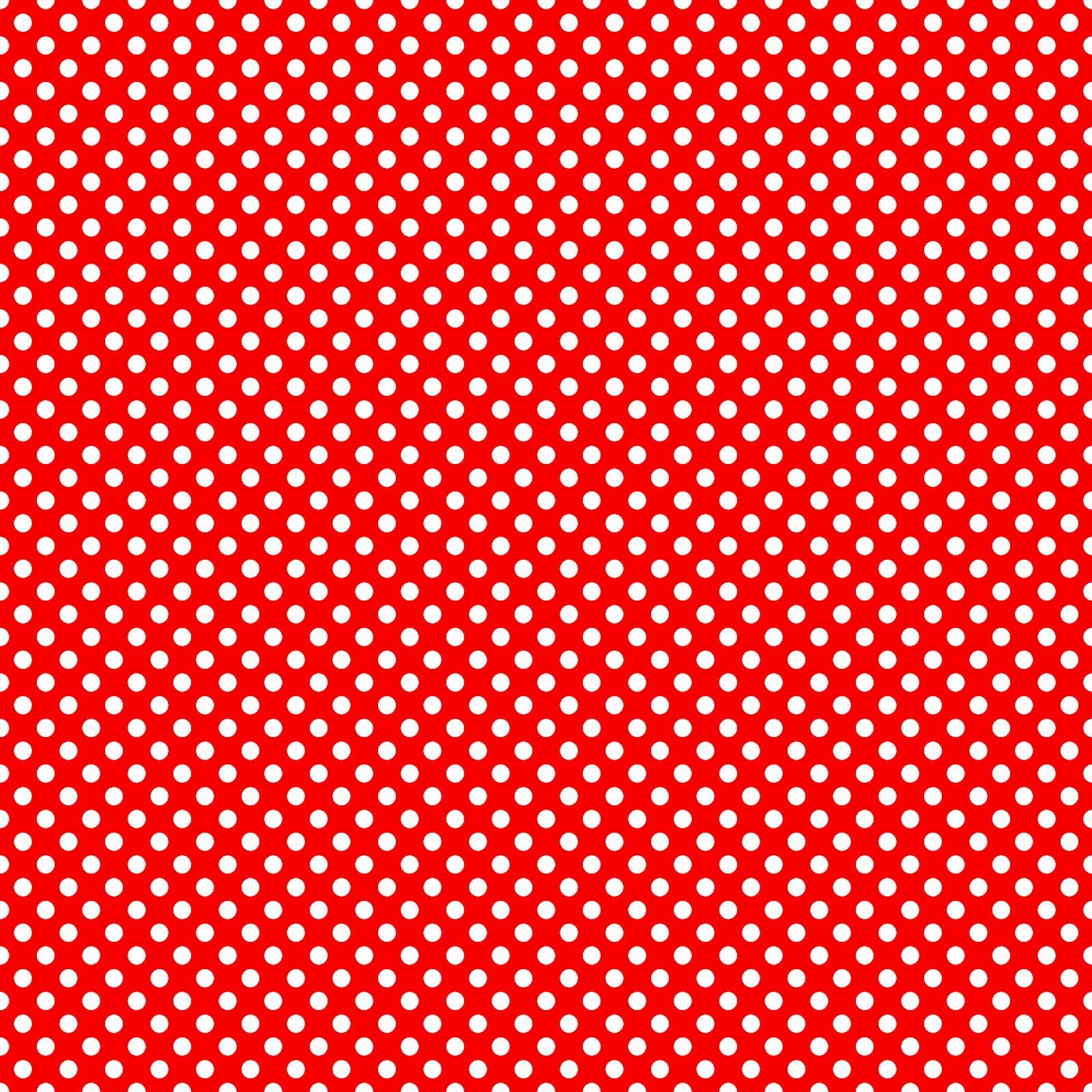 1600x1600 Red Polka Dot Wallpaper