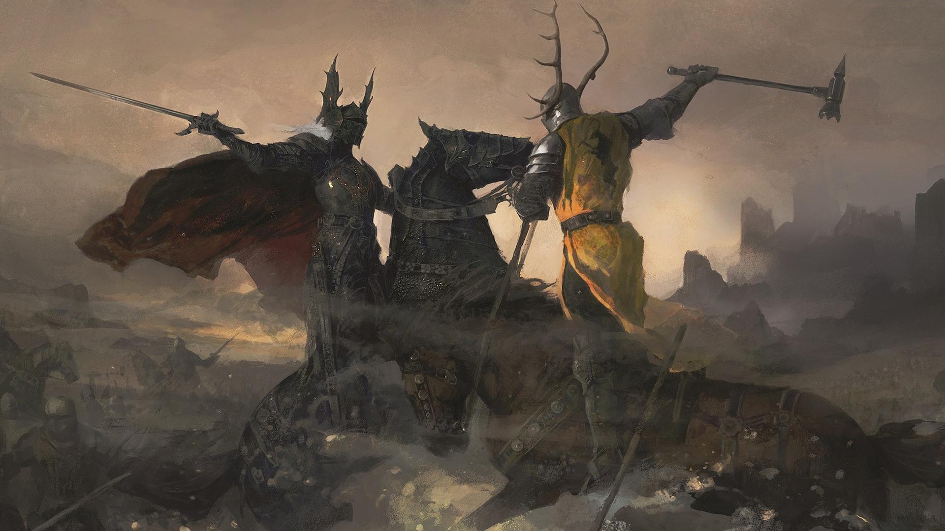 1920x1080 Robert Baratheon Vs Rhaegar Targaryen Art