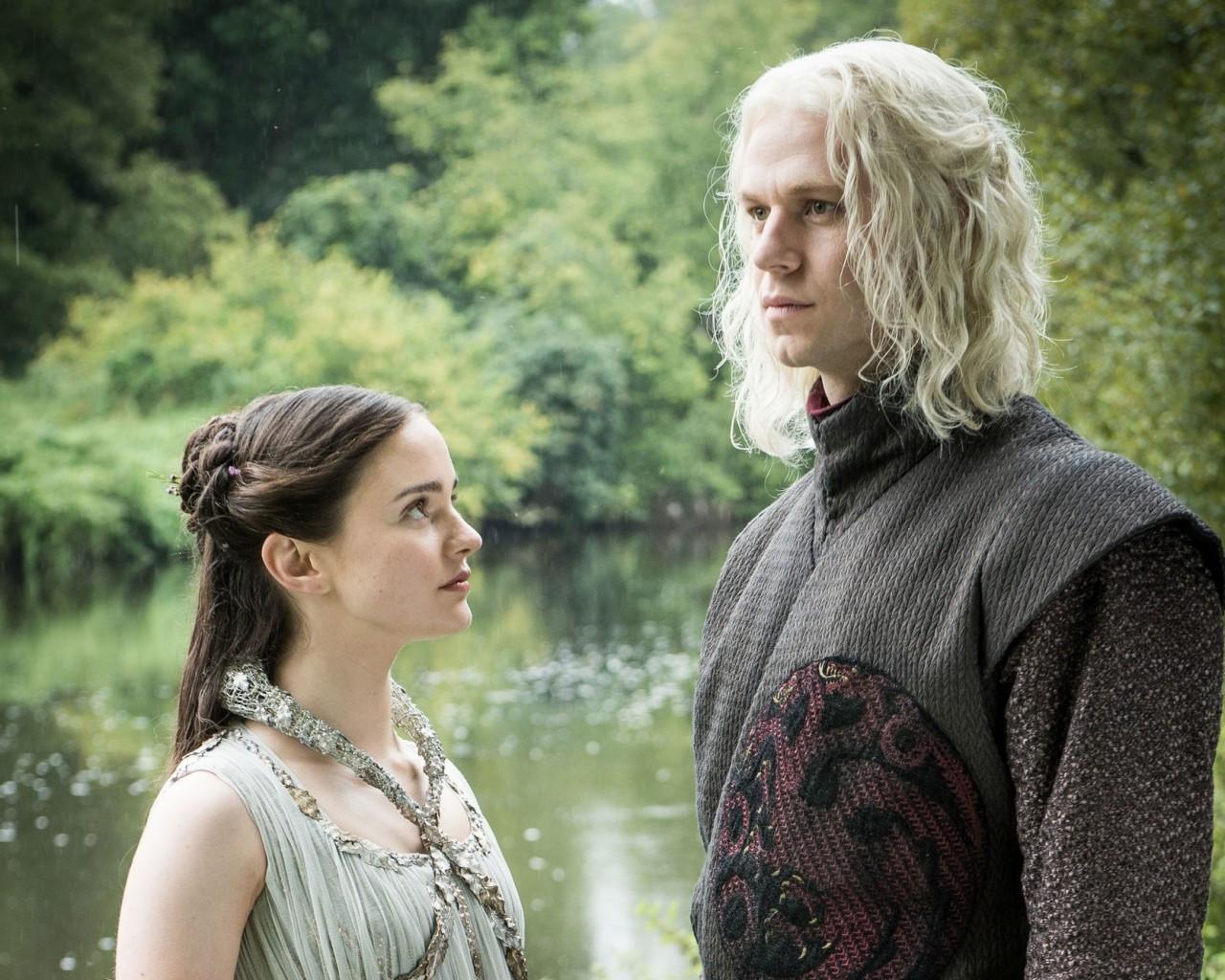 1280x1024 Download 1280x1024 Game Of Thrones, Rhaegar Targaryen, Lyanna Stark, Tv Series Wallpaper
