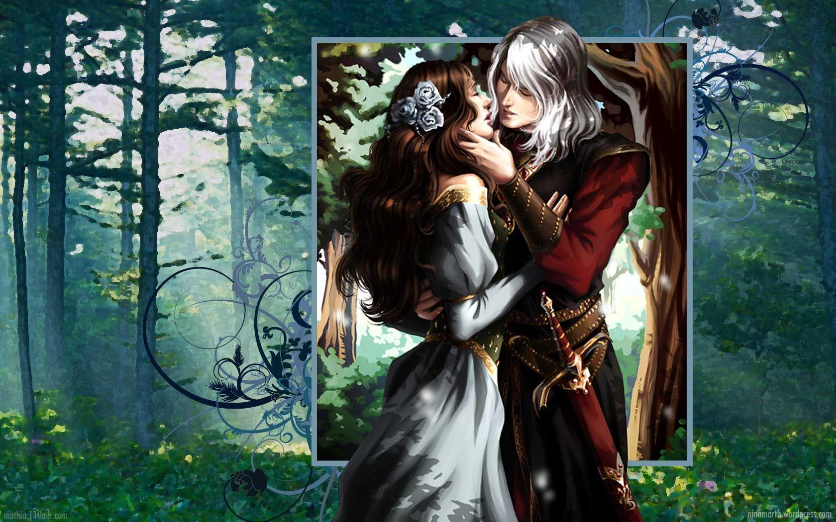 1680x1050 Wallpaper: Lyanna Stark y Rhaegar Targaryen. Rhaegar and lyanna, A song of ice and fire, Lyanna