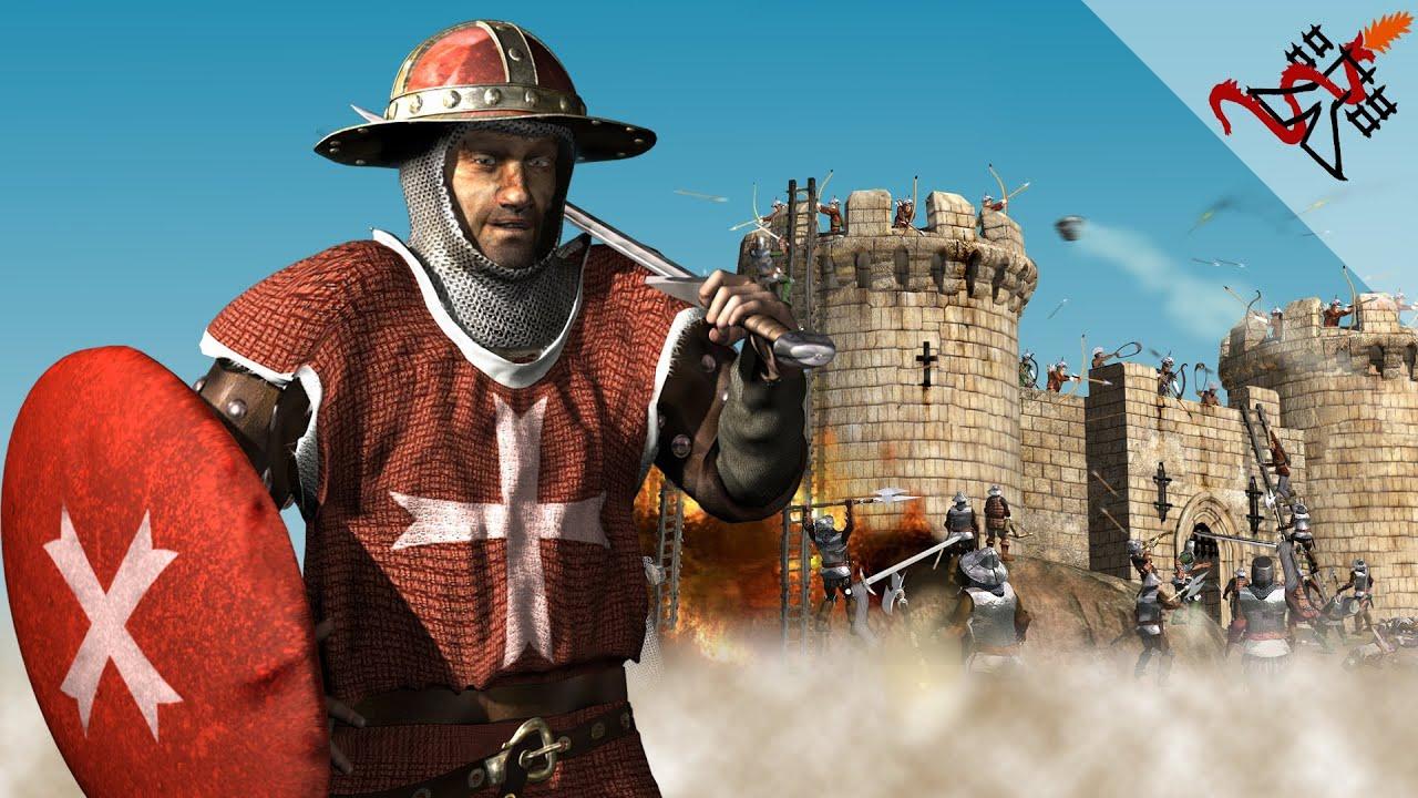 1280x720 Stronghold Crusader 2. Tyre, Drawing The Line (The Kings Crusade)