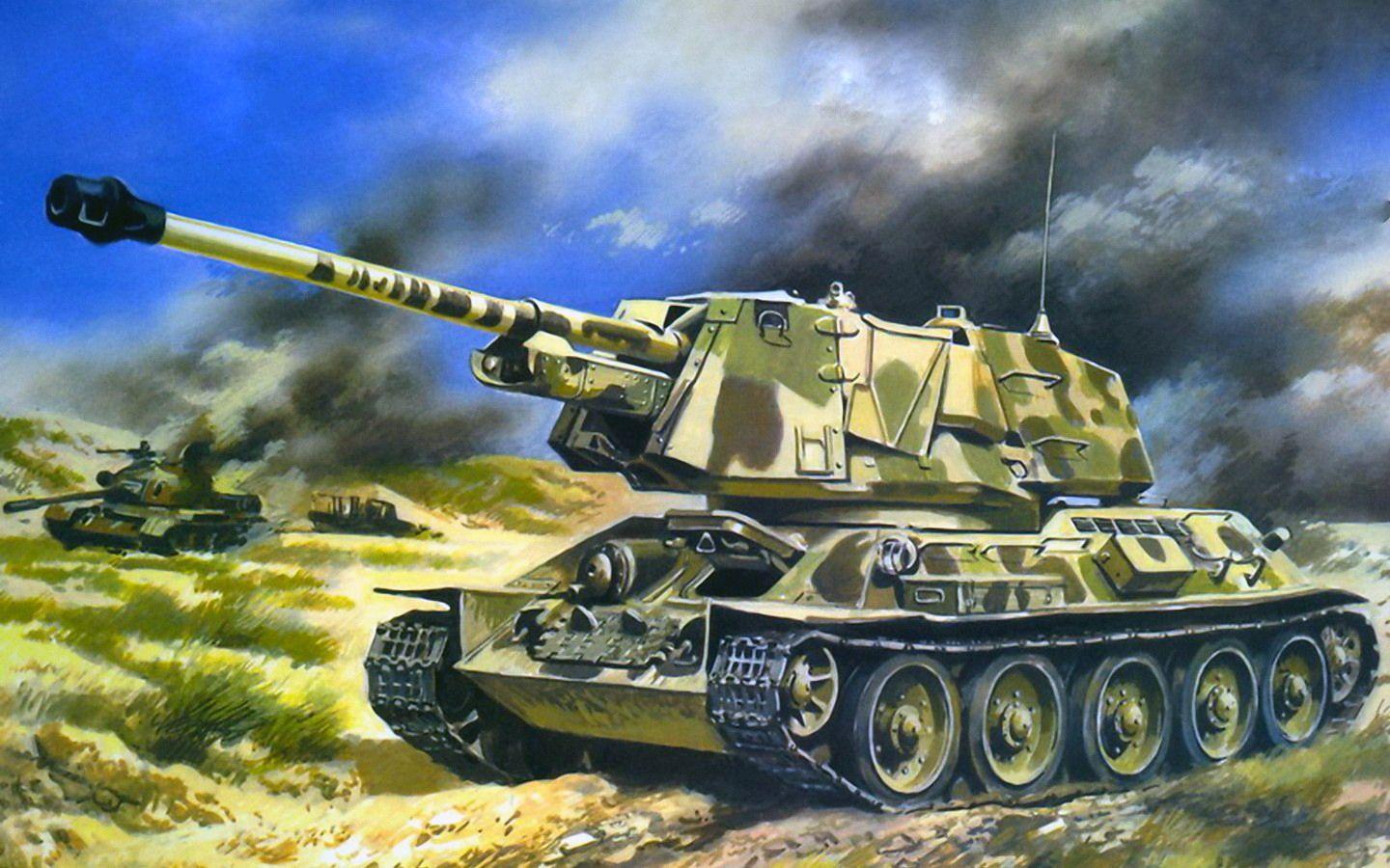 1440x900 Military Tanks Wallpaper